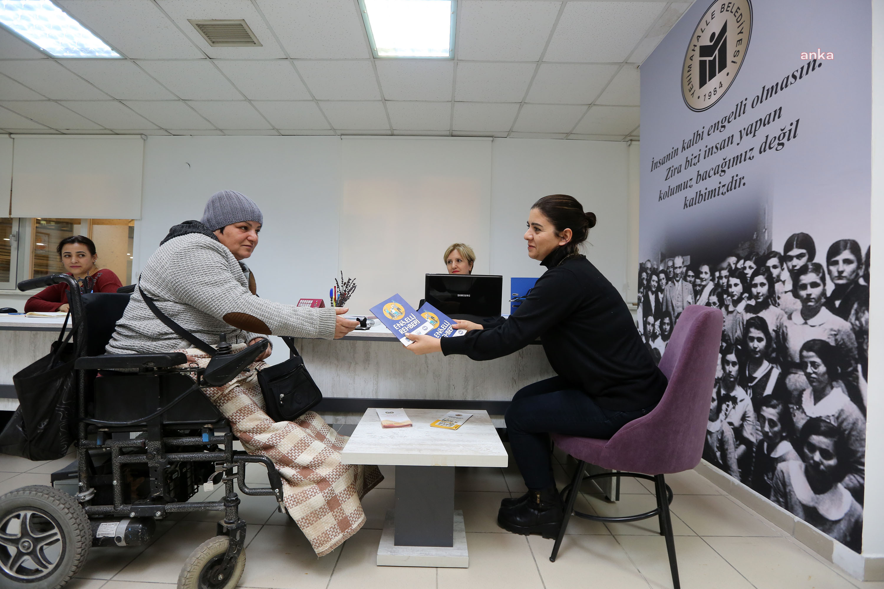 YENİMAHALLE’DE 8 BİN ENGELLİ VATANDAŞ BELEDİYEDEN DANIŞMA HİZMETİ ALDI
