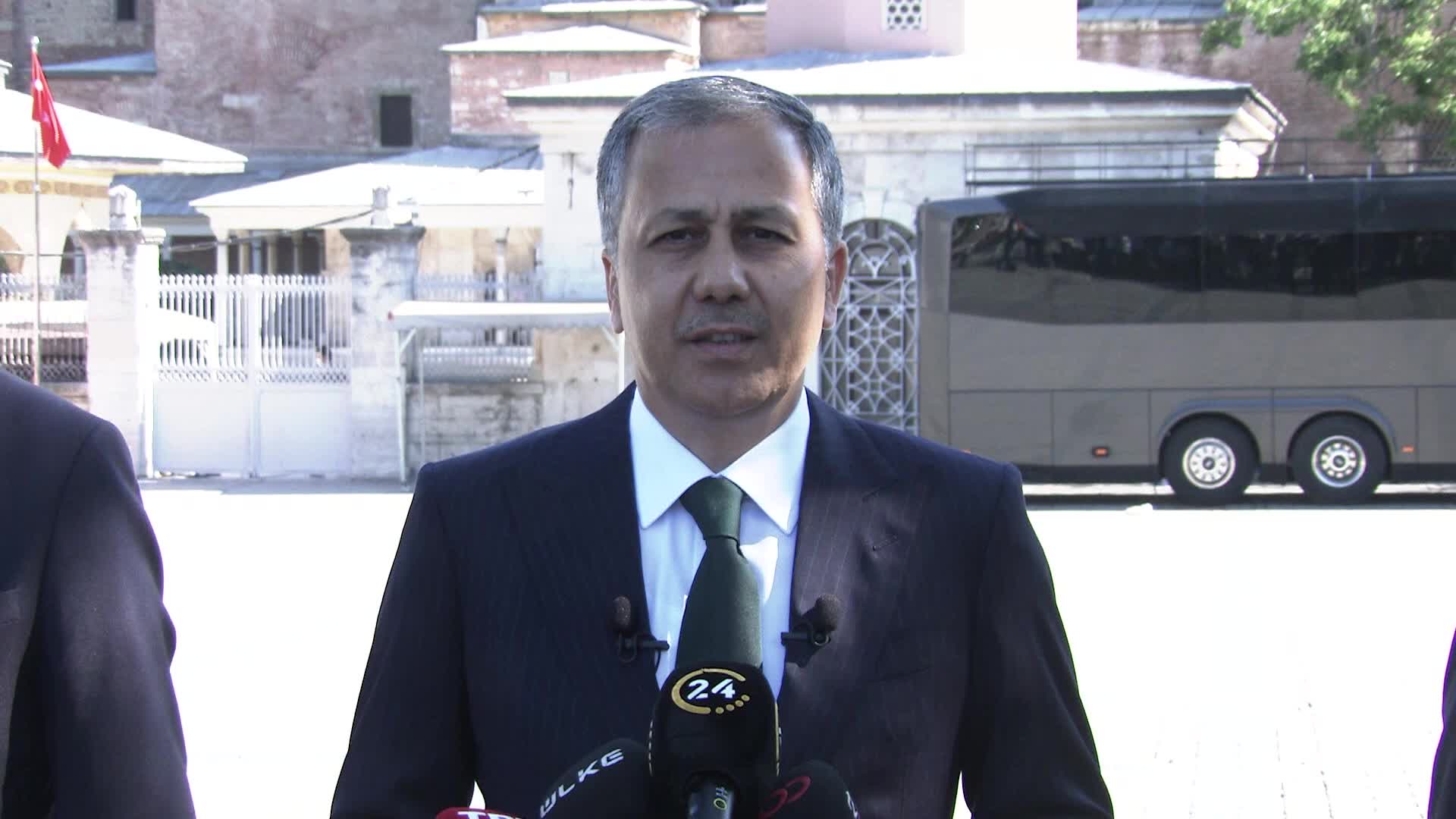 İSTANBUL VALİSİ YERLİKAYA İLK NAMAZ ÖNCESİ ALINAN TEDBİRLERİ AÇIKLADI