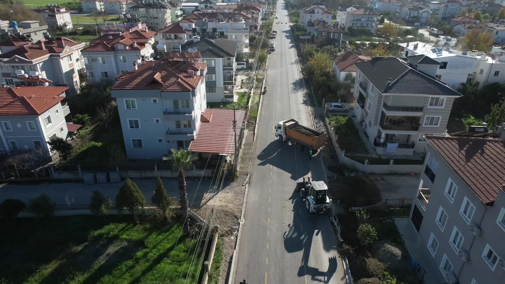 MUĞLA BÜYÜKŞEHİR, DALAMAN’DA ÇALIŞMALARINA DEVAM EDİYOR