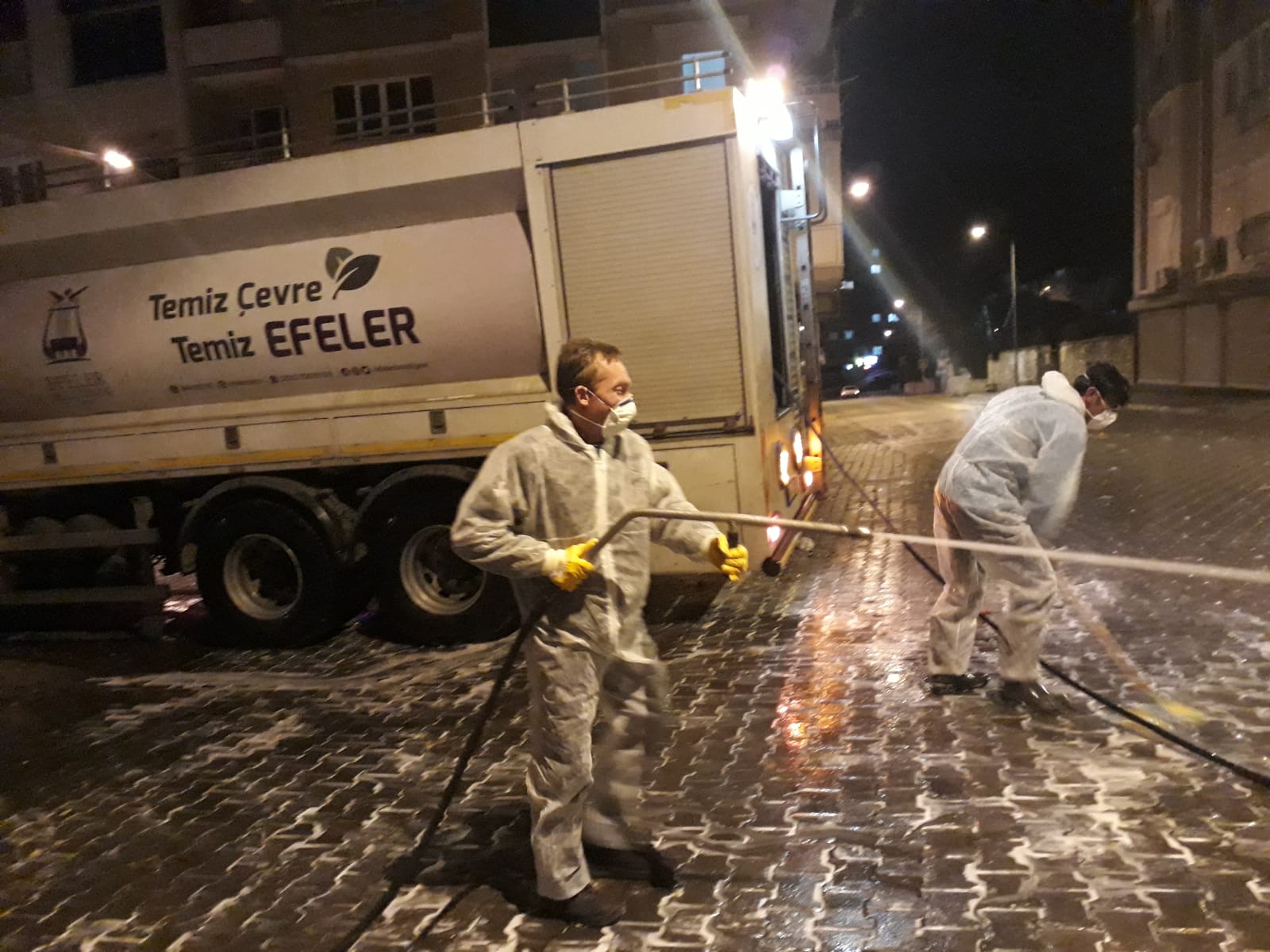 EFELER’DE KORONA TEDBİRLERİ