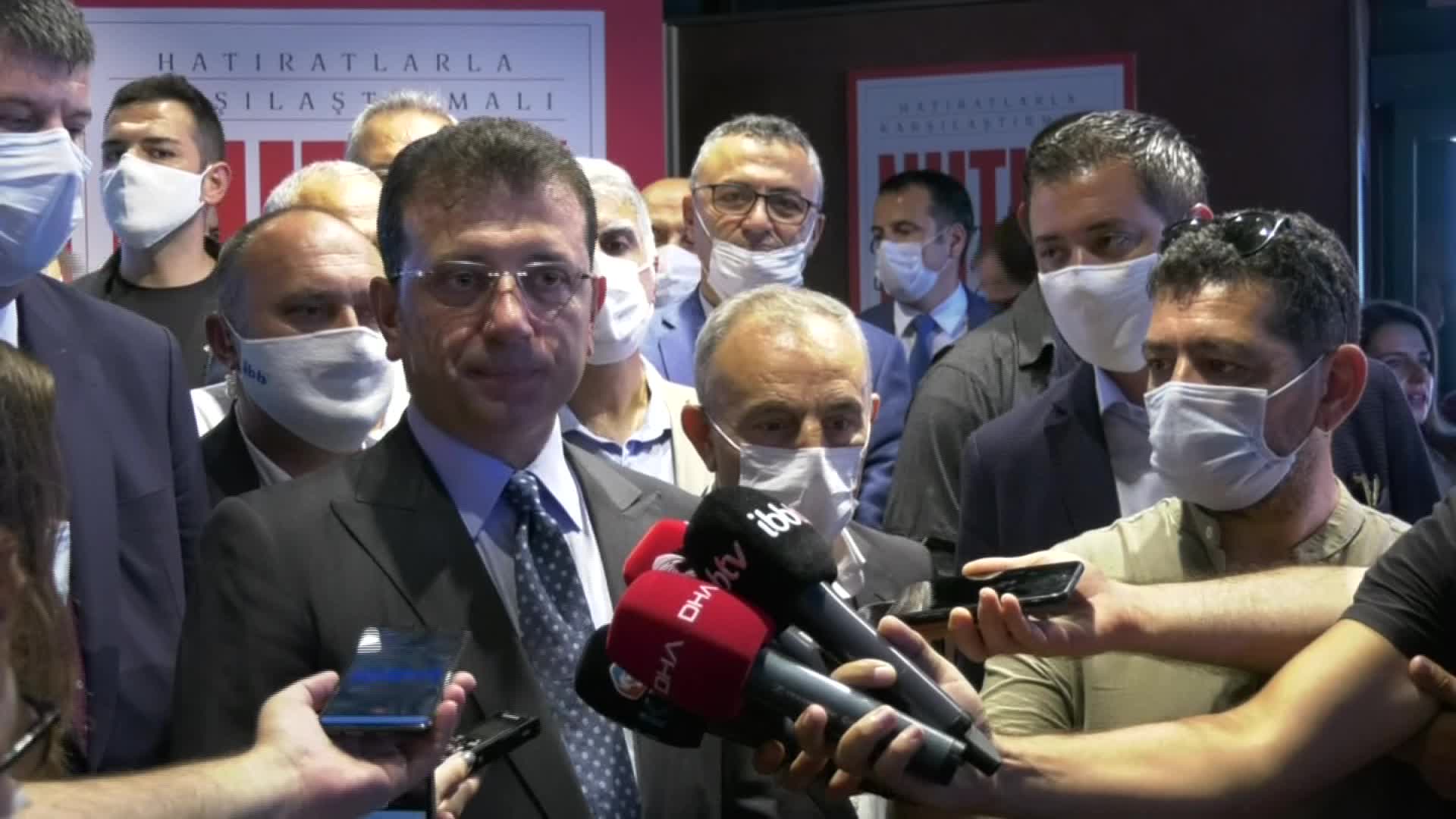 İMAMOĞLU : "AYASOFYA İÇİN DAVETİYE GELMEDİ"