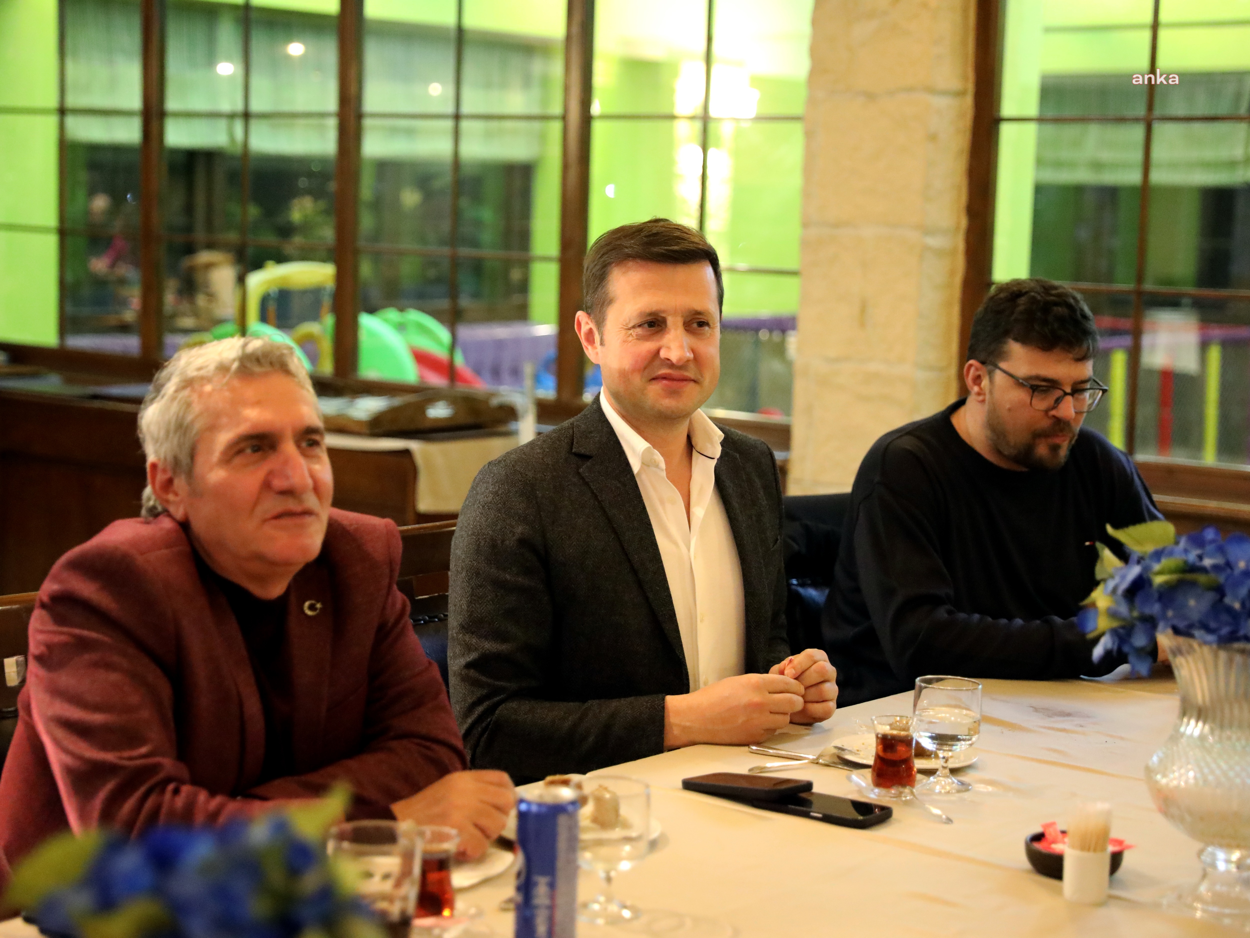 ÇERKEZKÖY BELEDİYE BAŞKANI AKAY, GAZETECİLERLE BULUŞTU