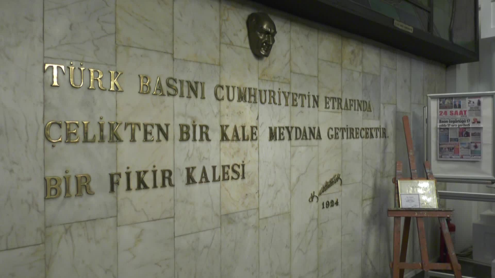 GAZETECİLER CEMİYETİ BAŞKANI BİLGİN: “HERHANGİ BİR SİYASİ DÜŞÜNCENİN EMRİNE DEĞİL, YALNIZCA MESLEĞİN EMRİNE GİREN VE MESLEĞİNİ SÜRDÜREN GAZETECİLERİN BAYRAMI KUTLU OLSUN”