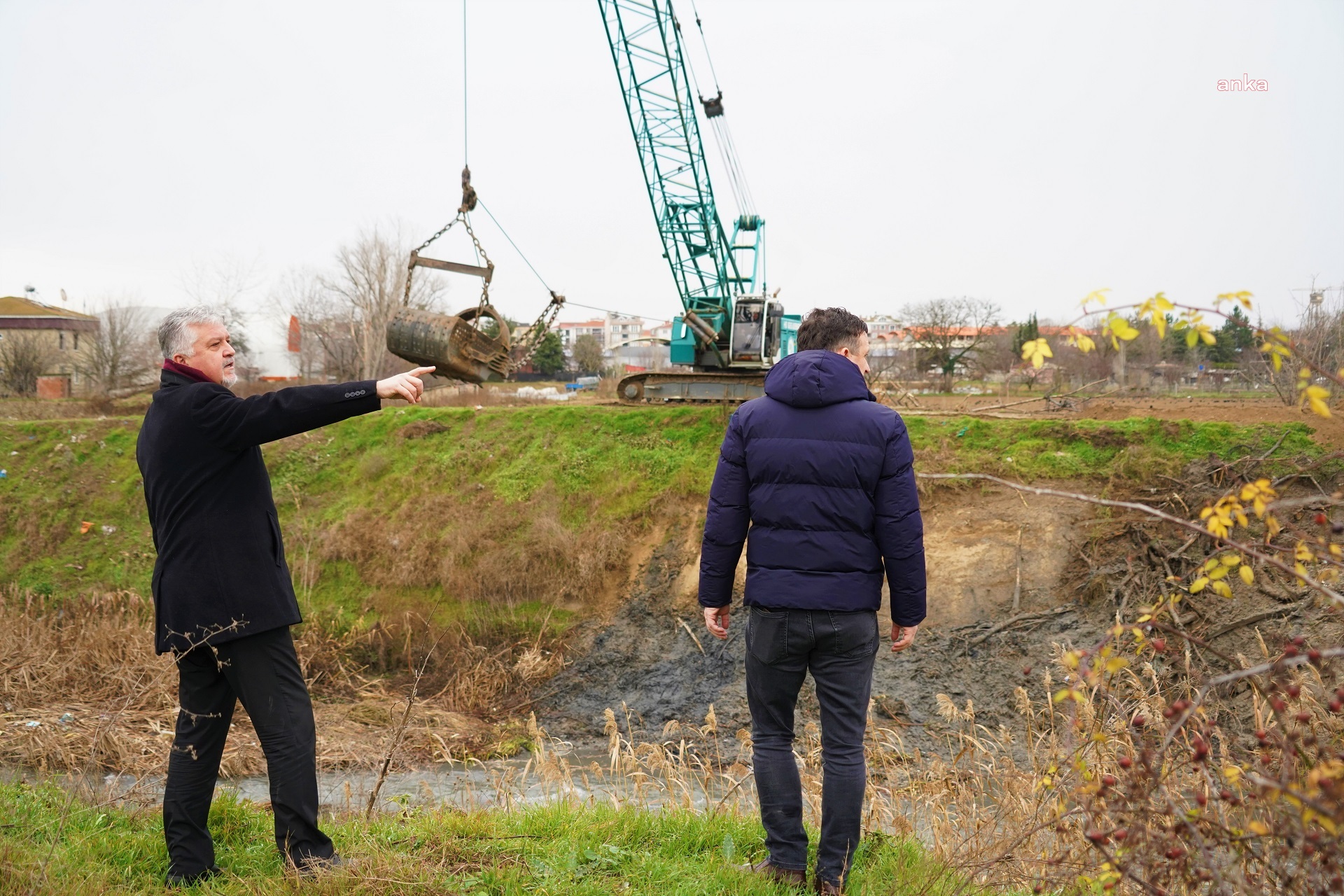 MURAT GERENLİ, LÜLEBURGAZ DERESİ’NDEKİ ÇALIŞMALARI İNCELEDİ