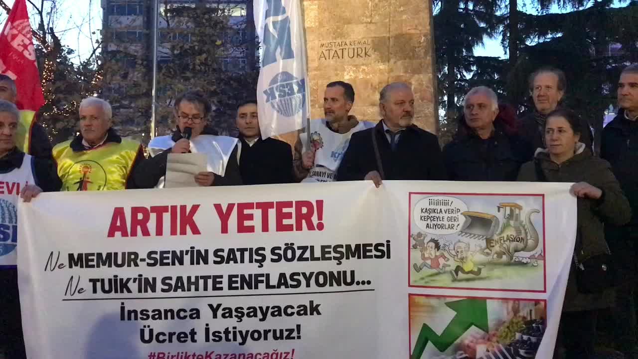 KESK TRABZON ŞUBELER PLATFORMU: "HALK TÜİK RAKAMLARININ YALAN, YOKSULLUĞUN GERÇEK OLDUĞUNU GÖRMEKTEDİR"