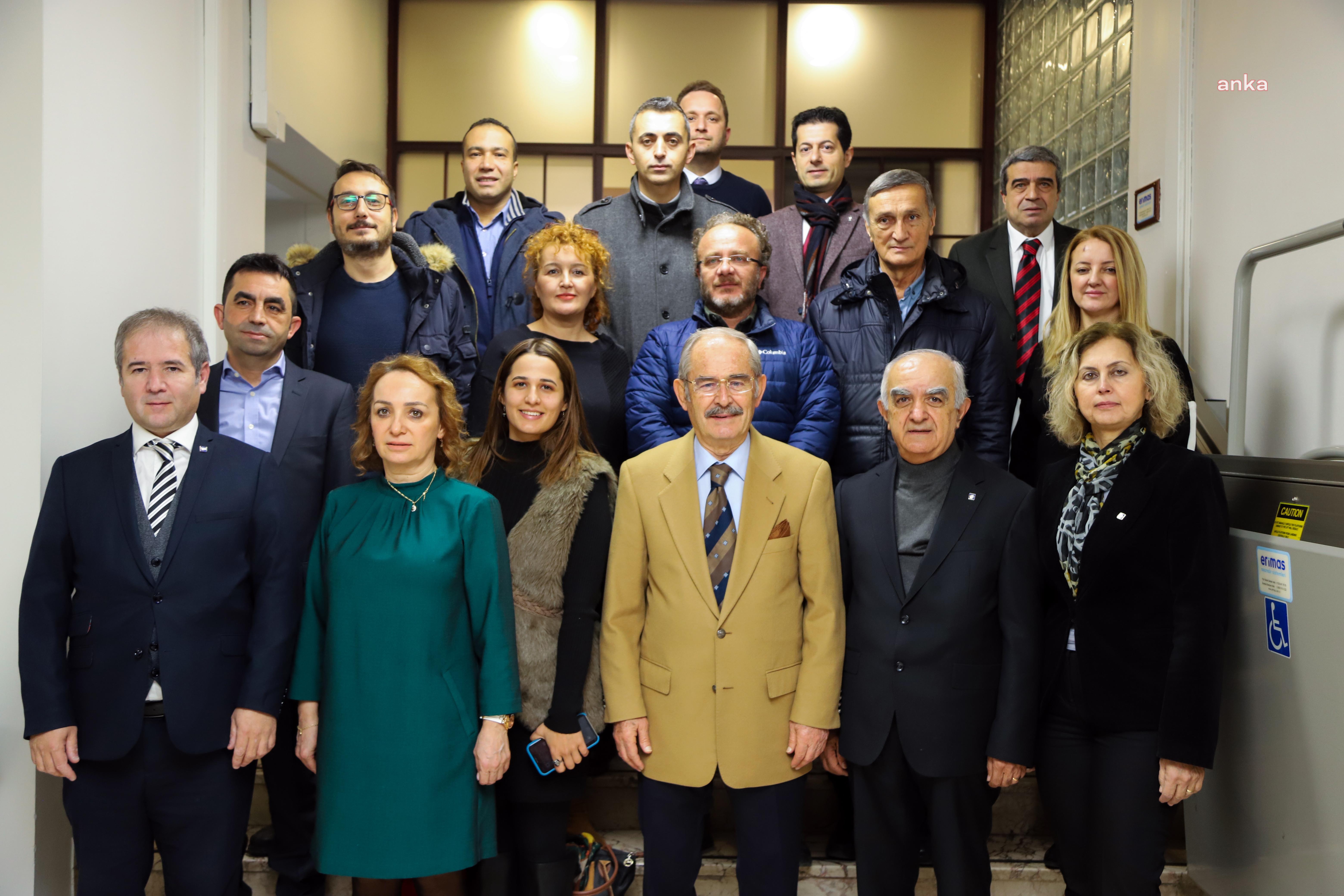 ZİRAAT MÜHENDİSLERİ VE TARIM PAYDAŞLARINDAN YILMAZ BÜYÜKERŞEN'E ZİYARET