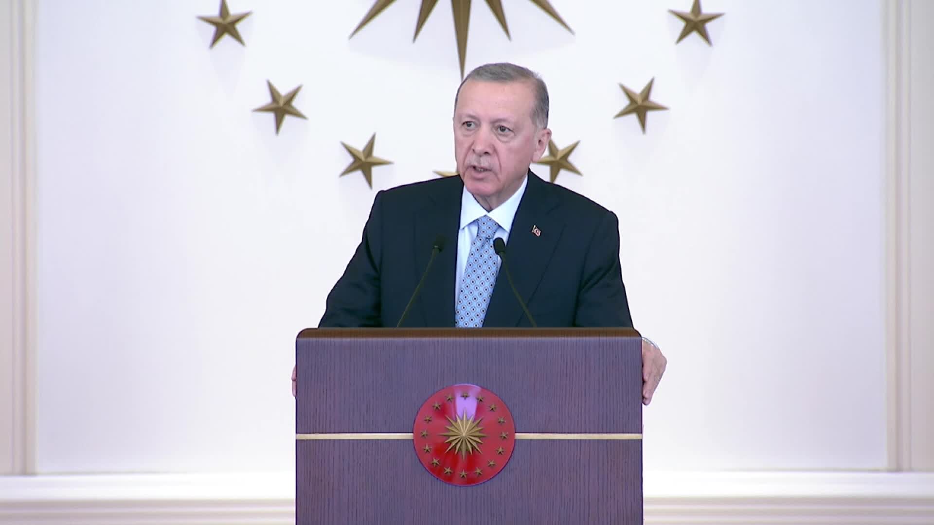 ERDOĞAN: “DÜN SADECE BİLİMİN, TEKNOLOJİNİN, ÜRETİMİN PAZARIYDIK. BUGÜN BİLİMİN, TEKNOLOJİNİN, ÜRETİMİN ÖNDE GELEN MERKEZLERİNDEN BİRİ HALİNE GELDİK”