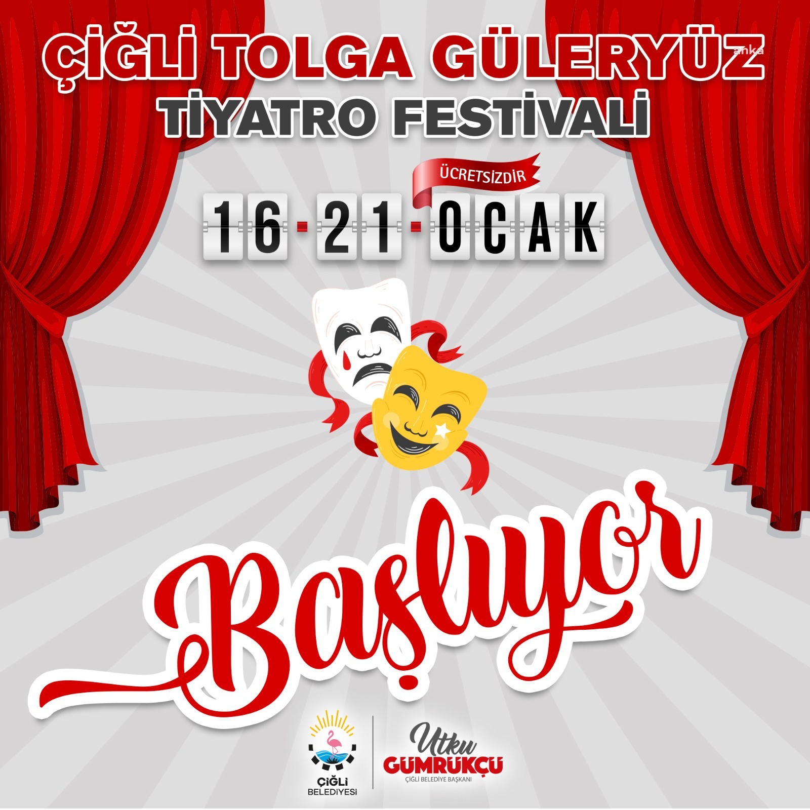 ÇİĞLİ’DE TİYATRO FESTİVALİ BAŞLIYOR