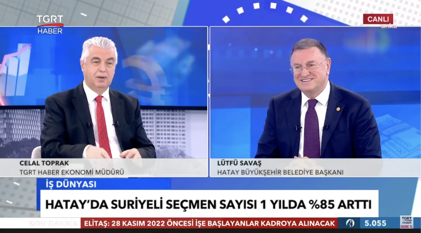 HBB BAŞKANI SAVAŞ, KATILDIĞI PROGRAMDA SORULARI YANITLADI