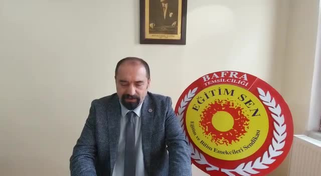 EĞİTİM-SEN SAMSUN ŞUBE BAŞKANI GÜR: "ÖĞRENCİLERİMİZ ÖZGÜR İRADESİYLE DERS SEÇİMİ YAPMALIDIR"