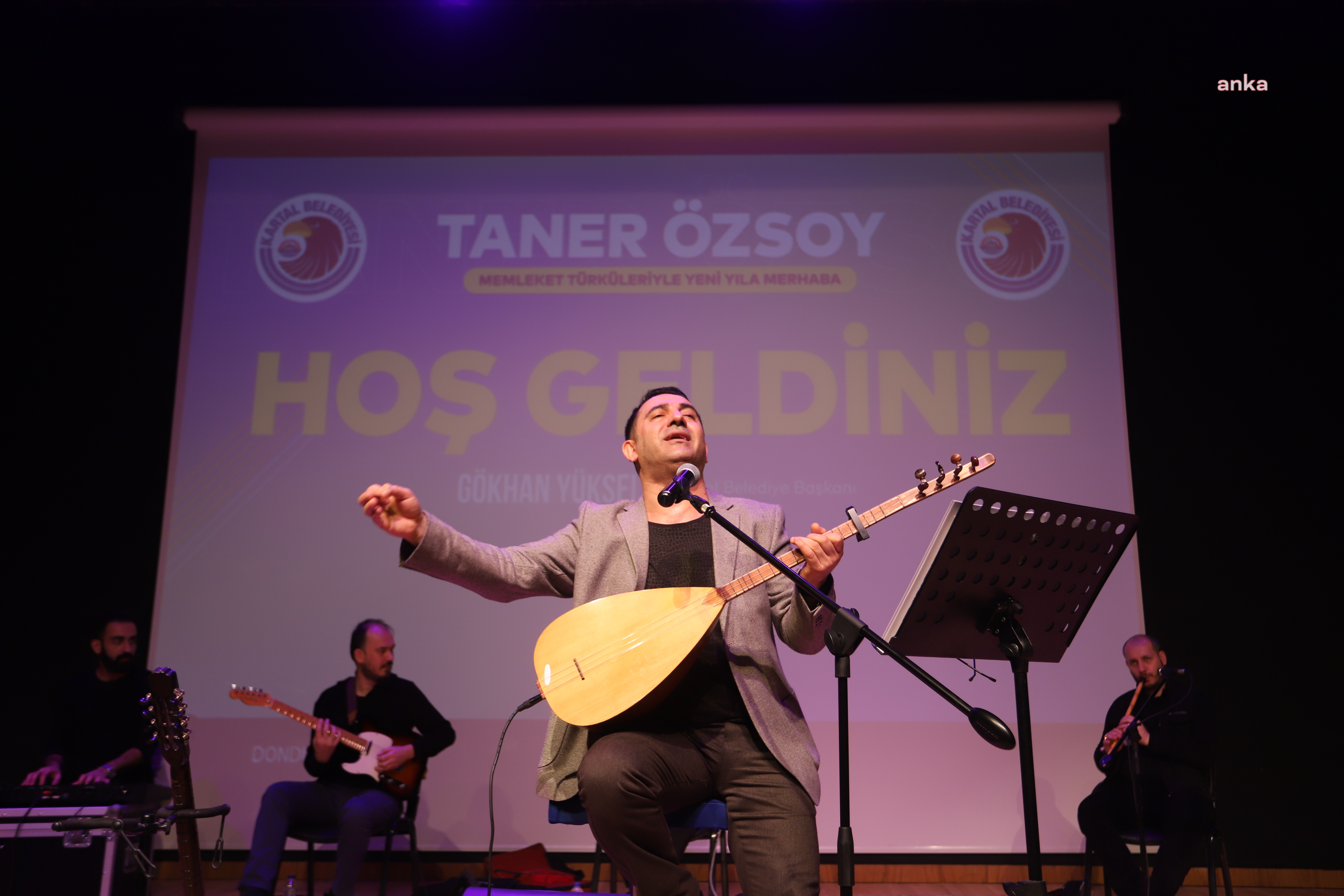 TANER ÖZSOY, KARTALLI MÜZİKSEVERLER İLE BULUŞTU