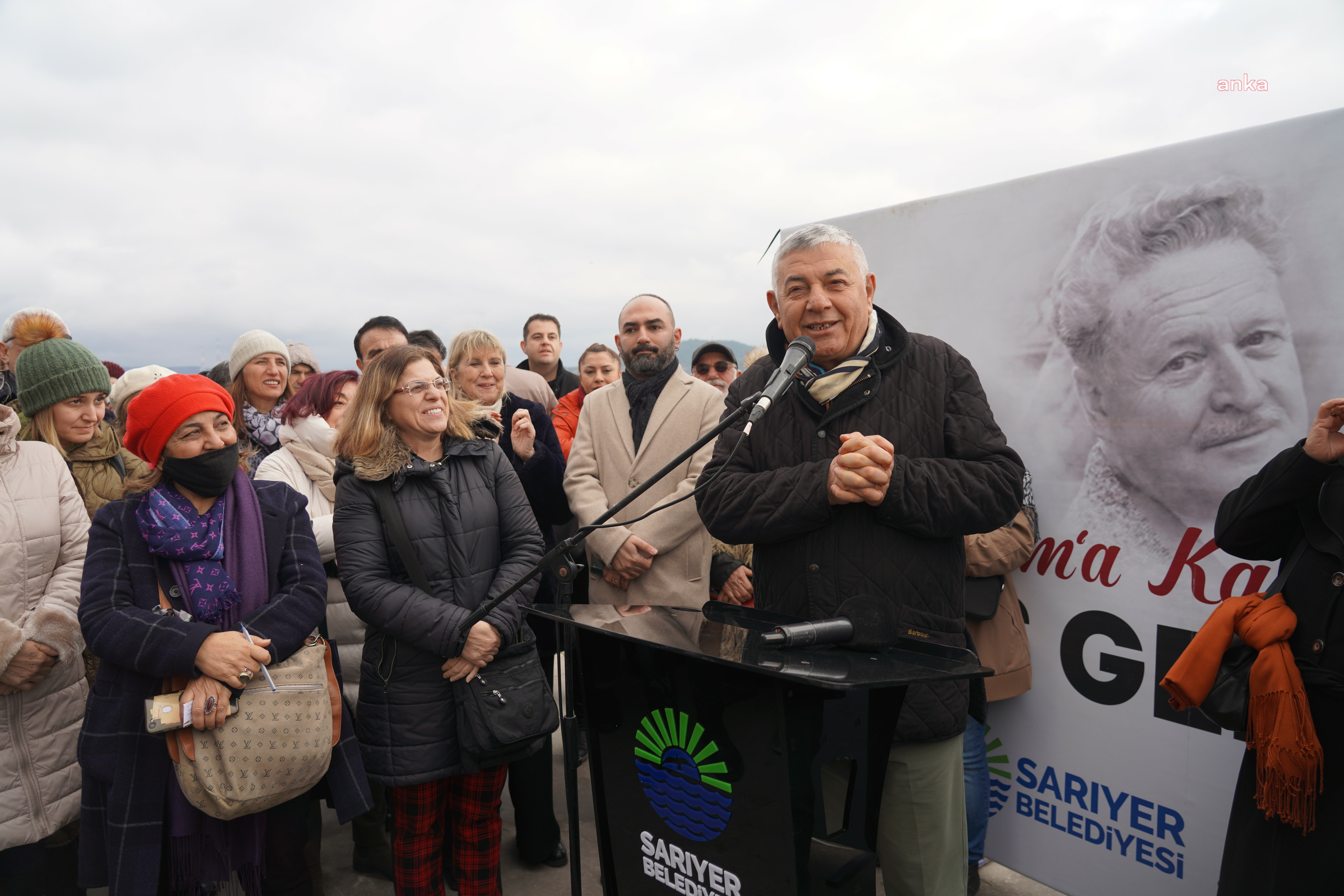 BÜYÜK ŞAİR NAZIM HİKMET'İN 121’İNCİ YAŞI, SARIYER TARABYA RIHTIMINDA KUTLANDI