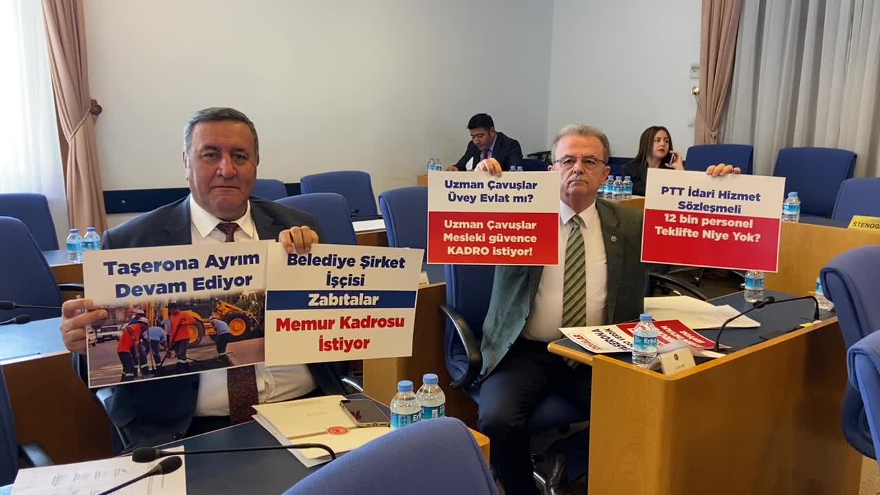 TBMM'DE SÖZLEŞMELİYE KADRO TEKLİFİNİN GÖRÜŞMELERİNDE CHP’Lİ GİRGİN, “YARATTIĞINIZ SORUNU ÇÖZÜYORSUNUZ” DEDİ; AKP’Lİ ÇELEBİ YAPILAN YOLLARDAN BAHSETTİ