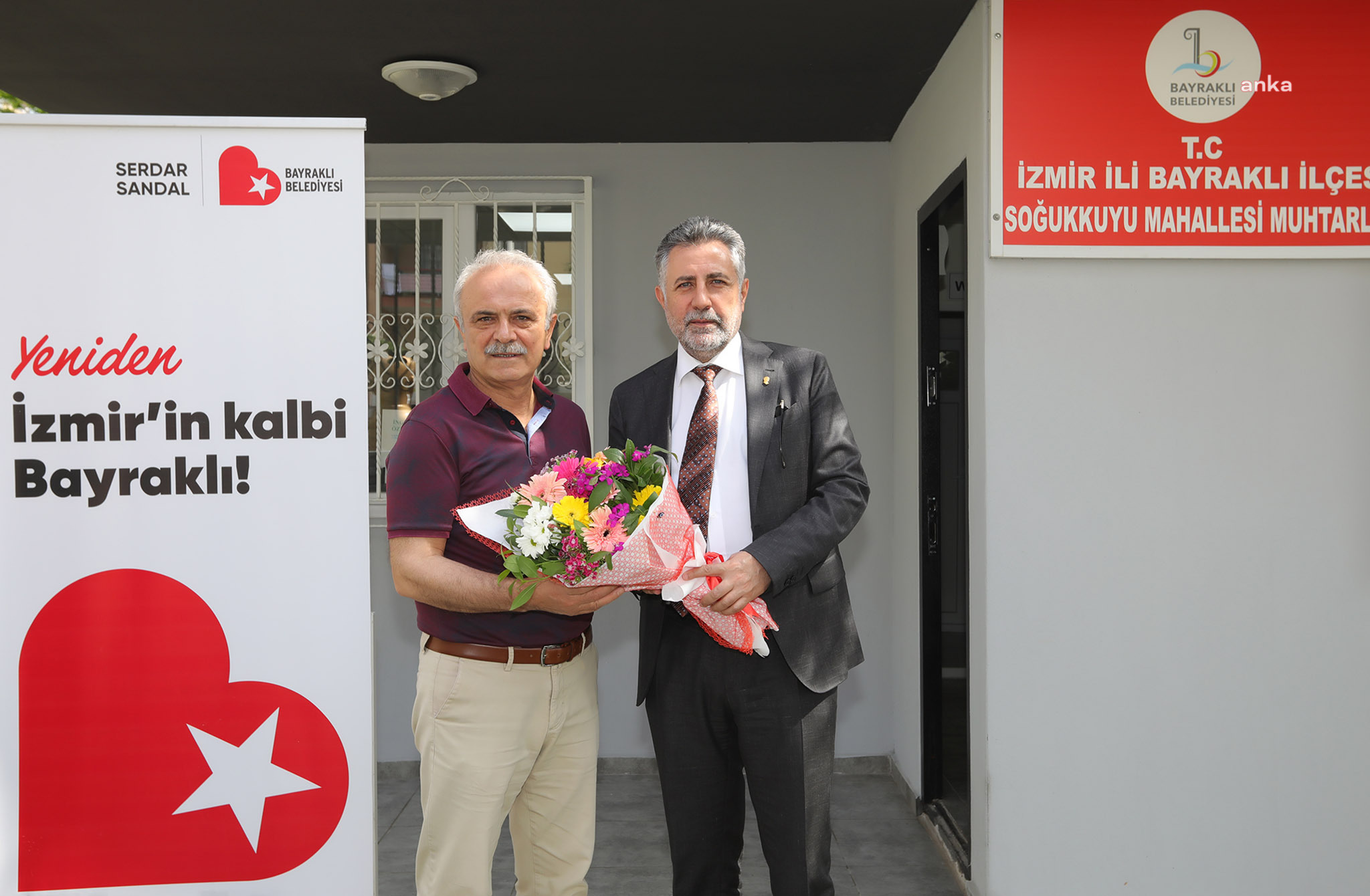 BAYRAKLI’DA MUHTARLIK BİNALARI YENİLENİYOR