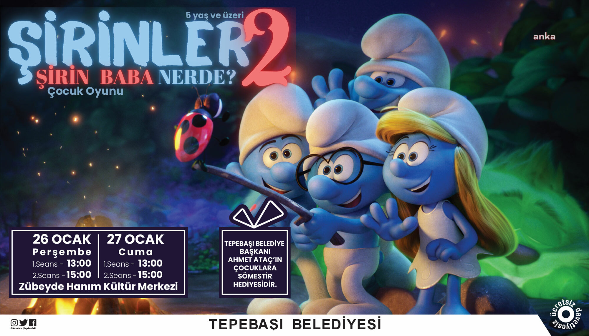 TEPEBAŞI BELEDİYESİ’NDEN ÇOCUKLARA SÖMESTİR HEDİYESİ İKİ OYUN