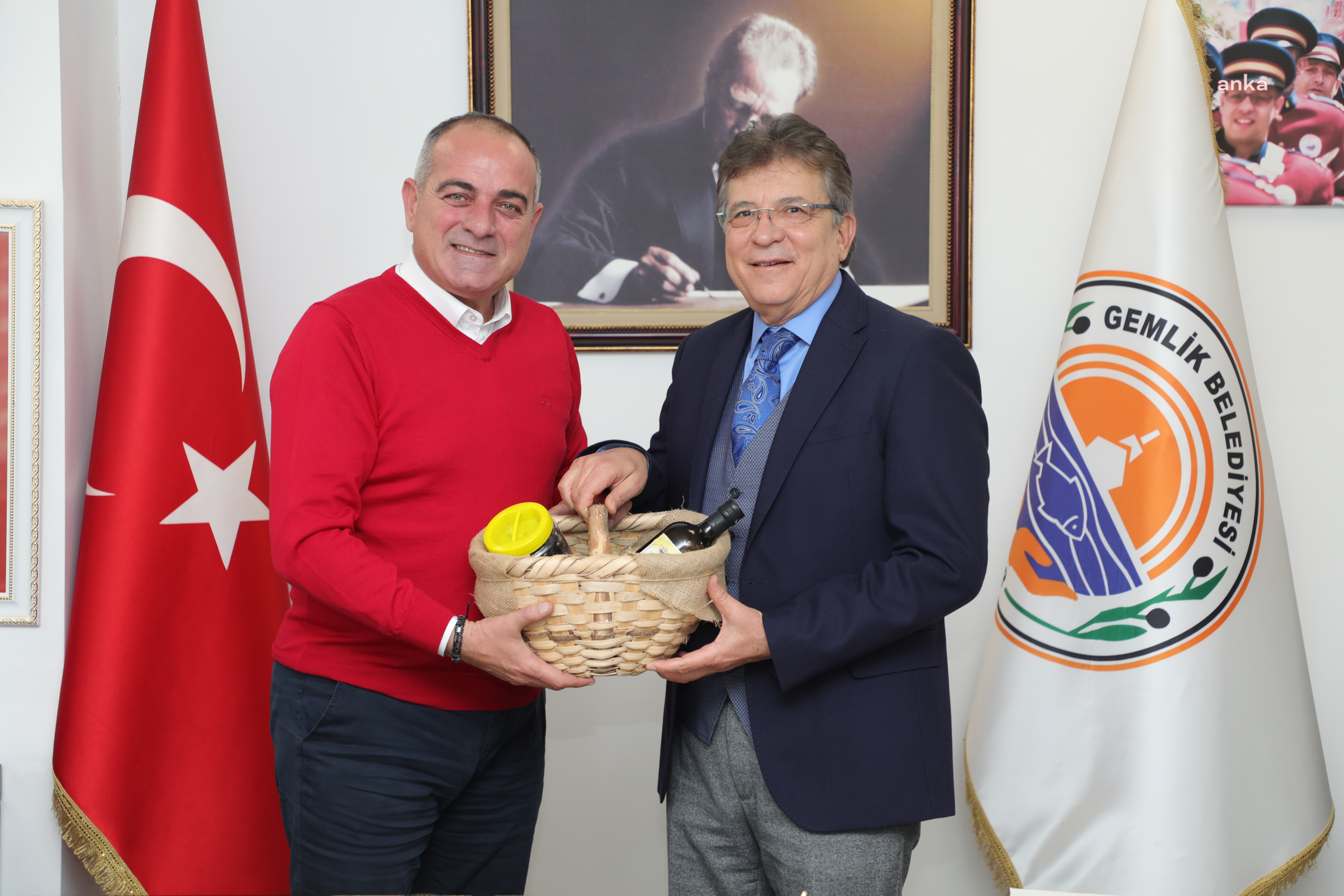 GEMLİK BELEDİYE BAŞKANI SERTASLAN’A ÇEVRECİ BELEDİYELER BİRLİĞİ'NDEN ZİYARET