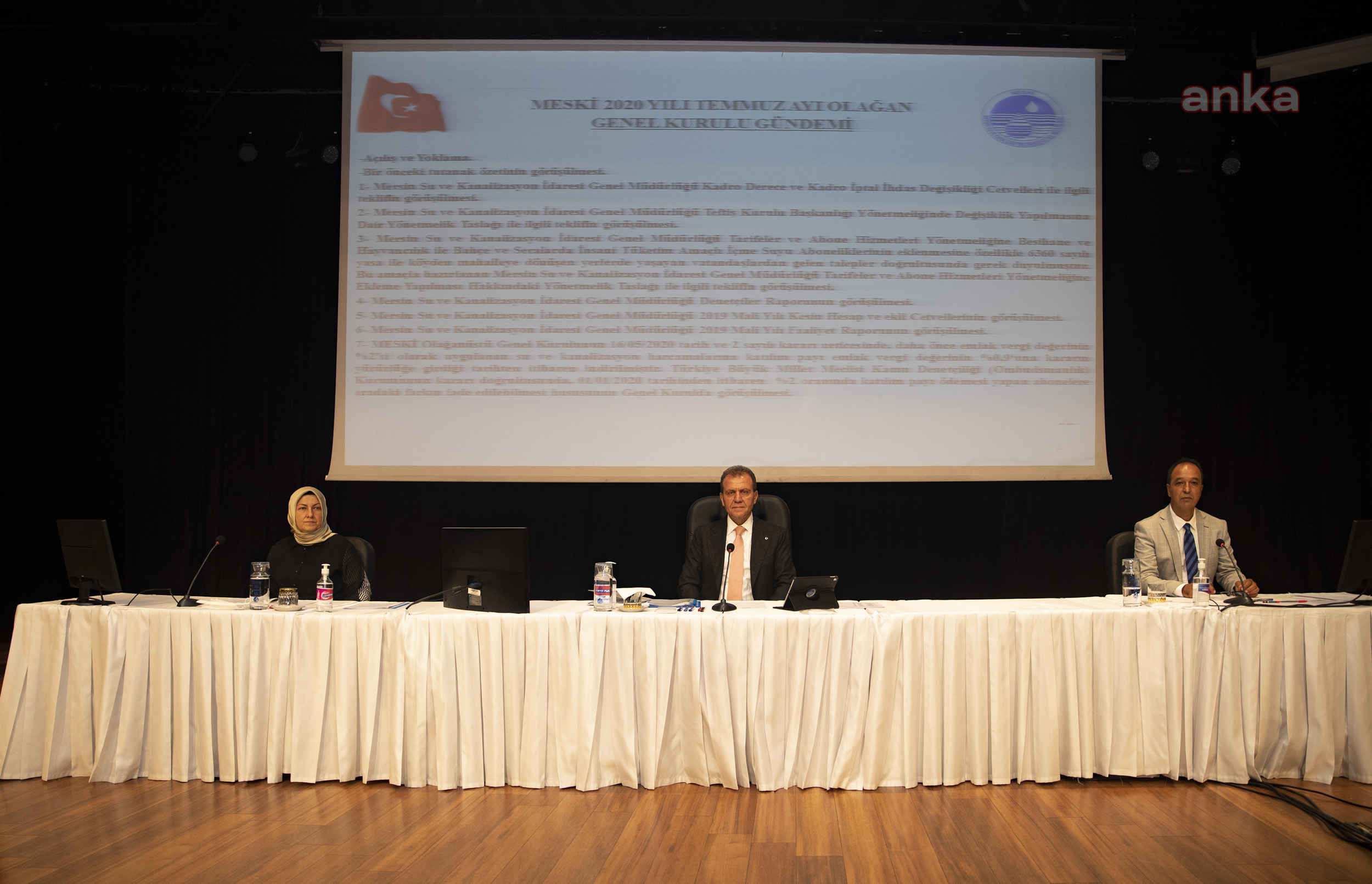 VAHAP SEÇER TEKLİF ETTİ, SU FATURALARINDA YAKLAŞIK % 20 İNDİRİM YAPILDI