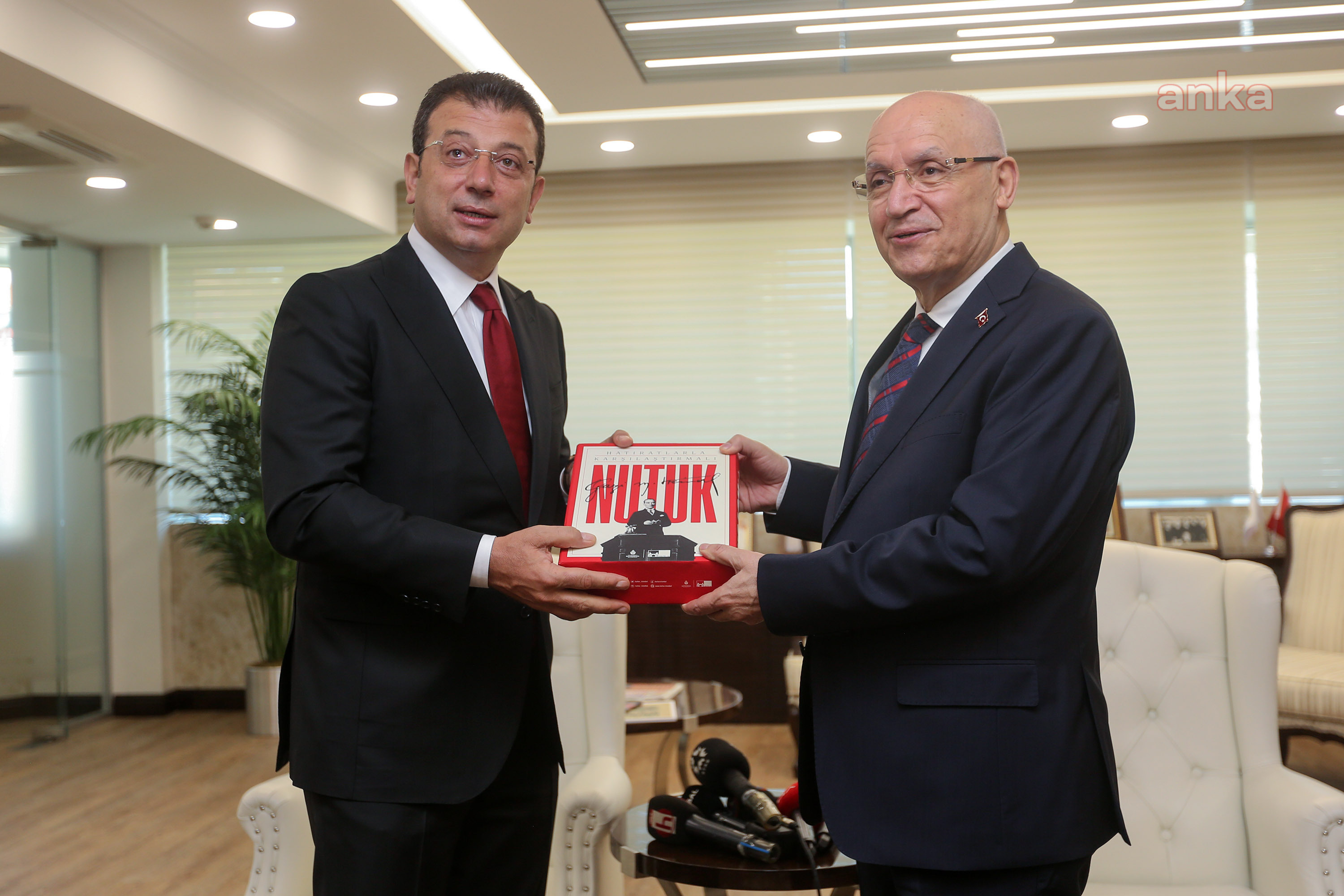 EKREM İMAMOĞLU'NUN ANKARA'DAKİ İLK DURAĞI YENİMAHALLE BELEDİYESİ OLDU