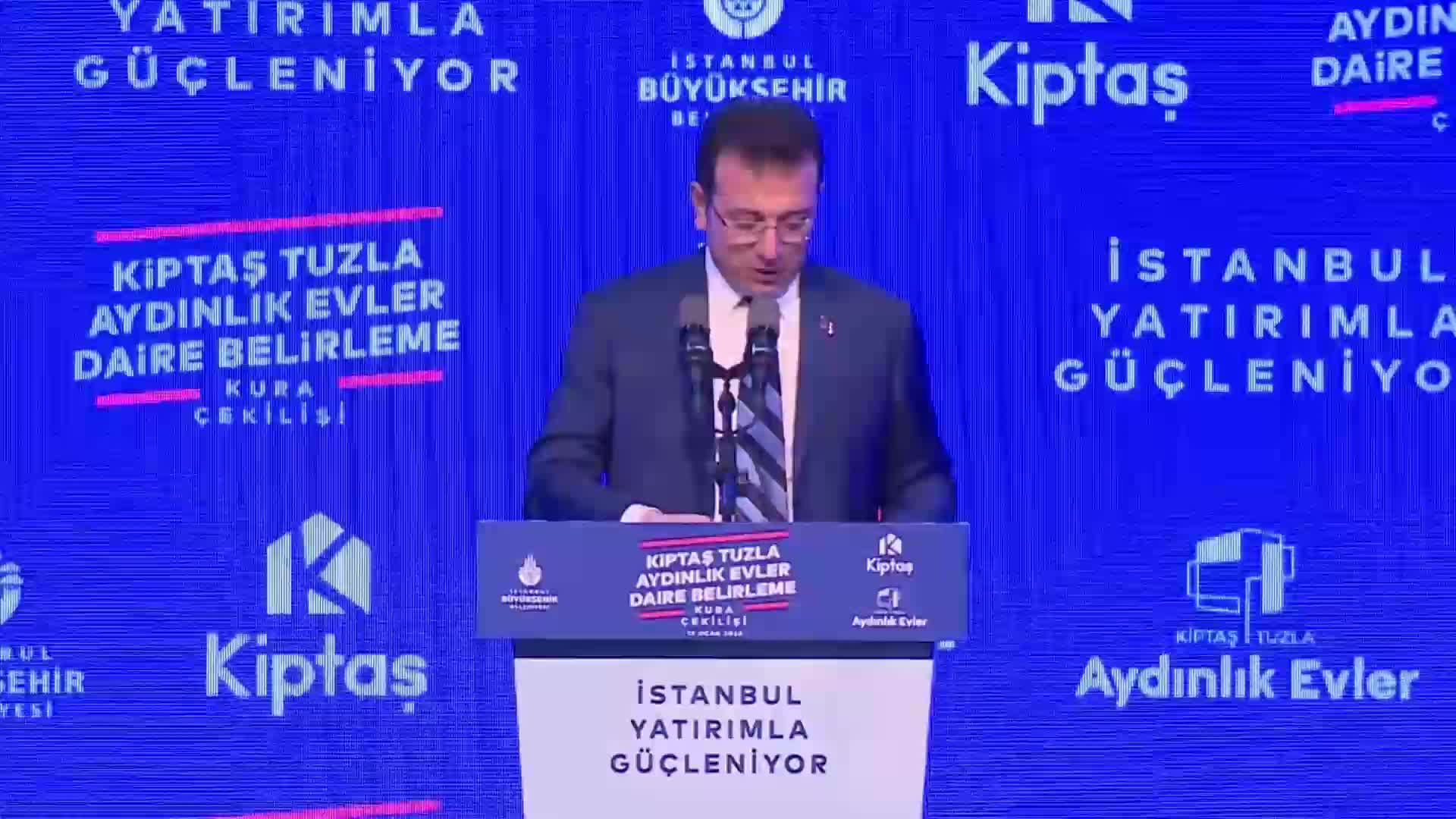 EKREM İMAMOĞLU: BU HİLECİLERE, BU ŞİKECİLERE, MİLLETİN İRADESİNE KARŞI DARBE YAPMA GİRİŞİMİNİZİ BOŞA ÇIKARACAĞIMIZI BURADAN TEKRAR SÖYLÜYORUM. HEVESLERİ KURSAKLARINDA KALACAK