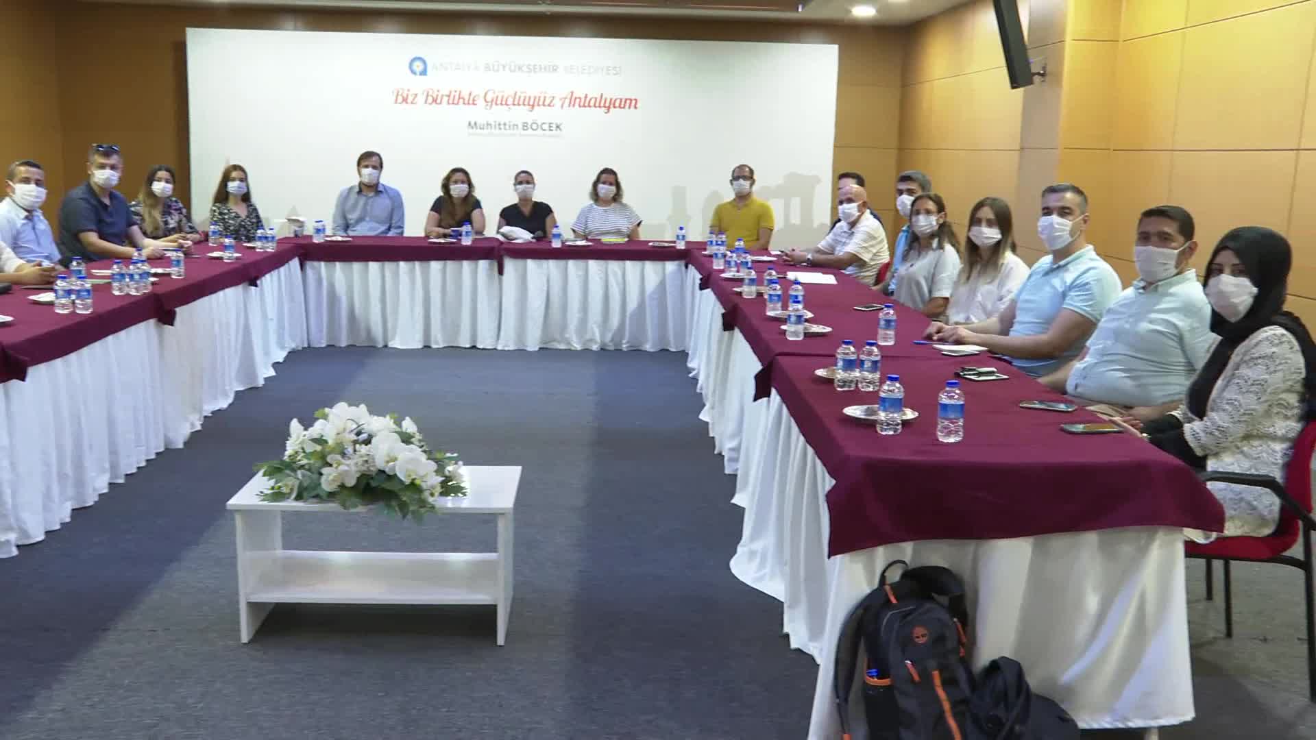 ANTALYA BÜYÜKŞEHİR BELEDİYESİ'NDE SECAP ÇALIŞTAYI DÜZENLENDİ
