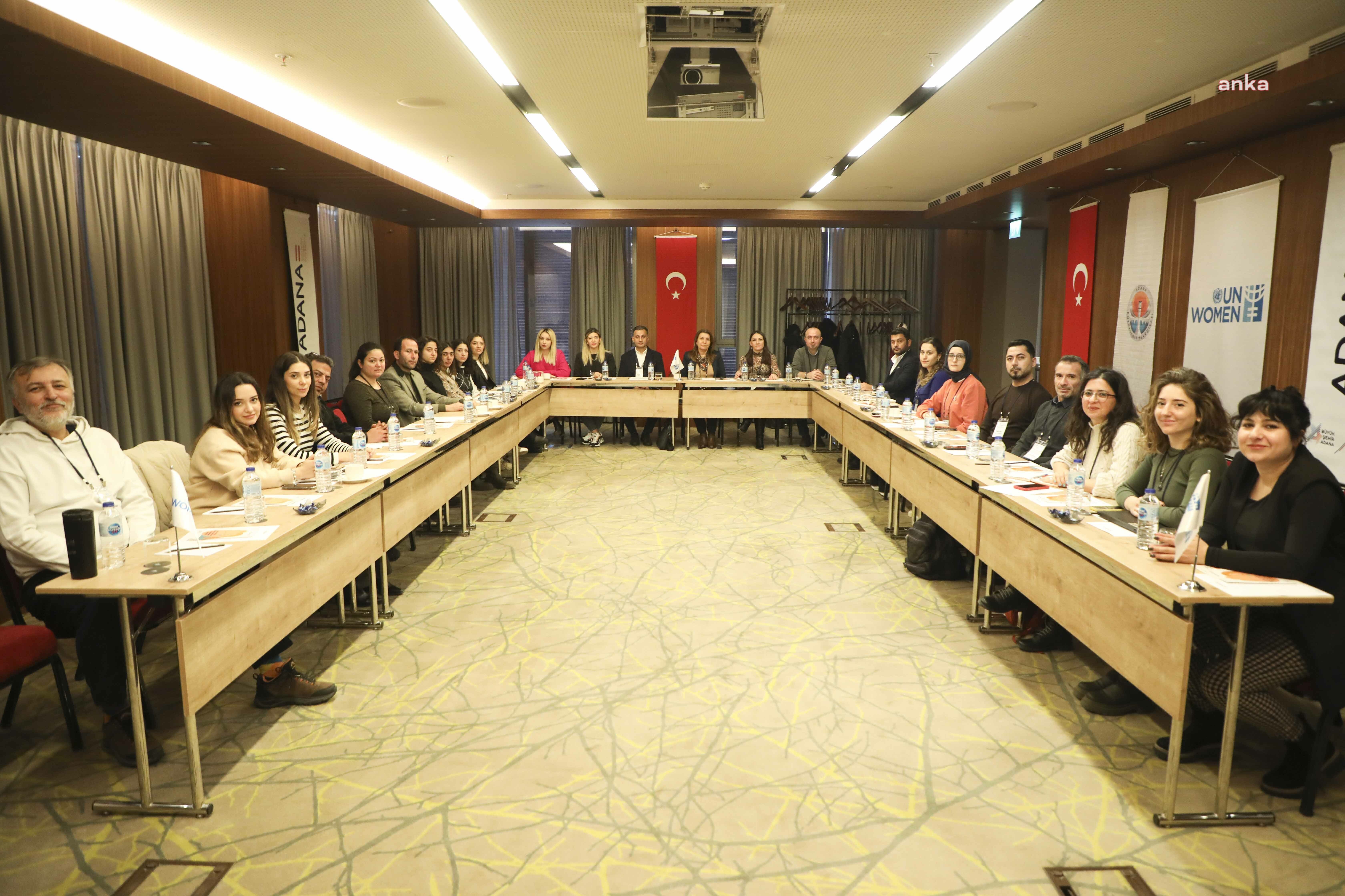 ADANA BÜYÜKŞEHİR’DEN ‘ERKEKLERİN TOPLUMSAL CİNSİYET EŞİTSİZLİĞİ İLE MÜCADELEYE KATILIMI EĞİTİCİ EĞİTİMİ’