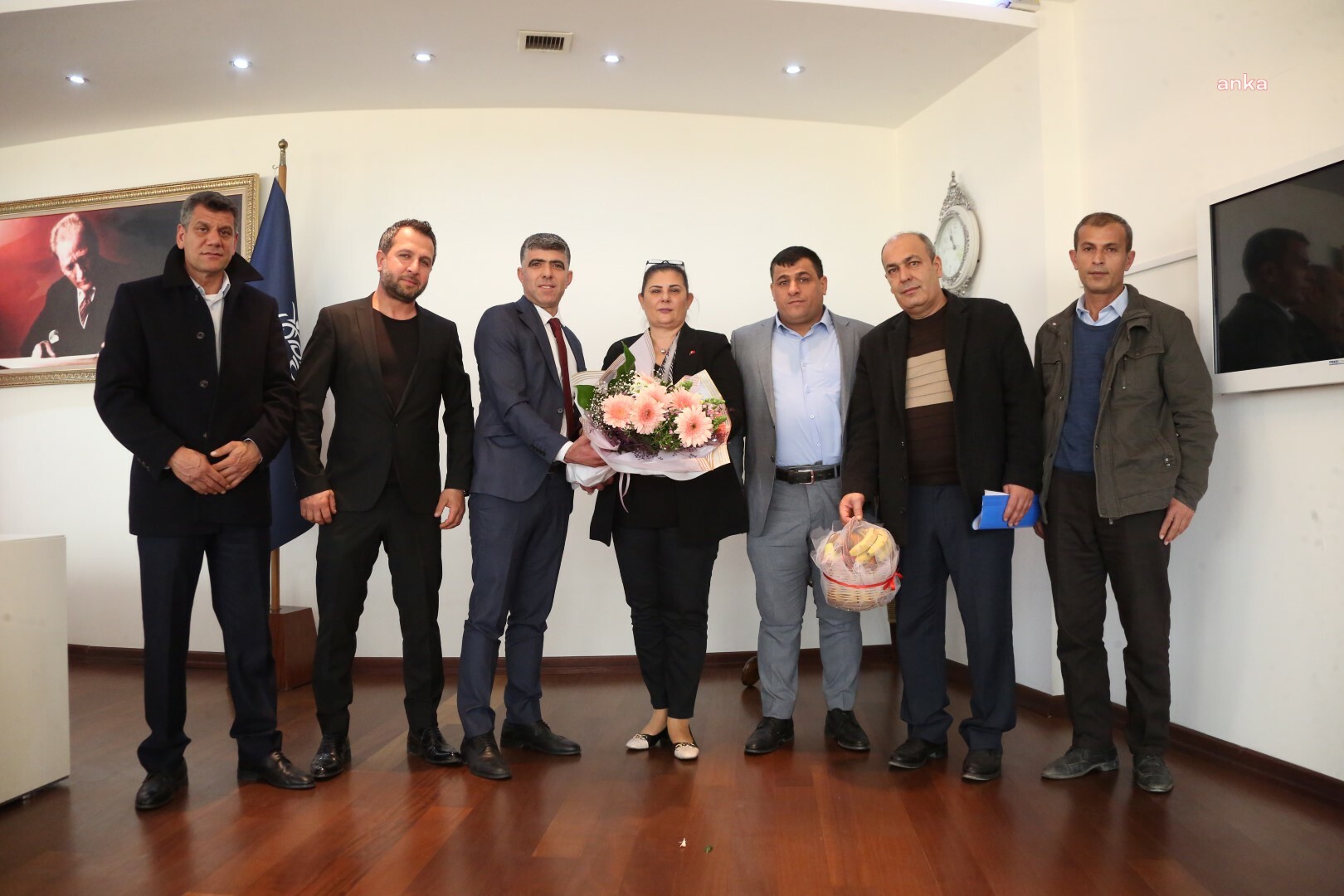 SÖKE SEBZE VE MEYVECİLER ESNAF ODASI’NDAN ÖZLEM ÇERÇİOĞLU’NA ZİYARET