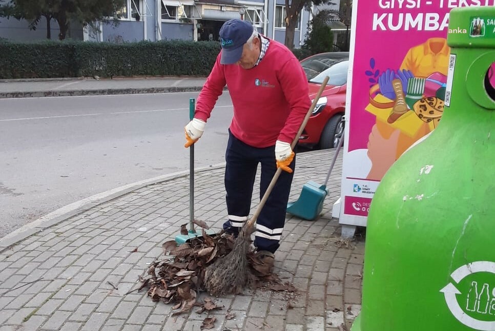 İZMİT BELEDİYESİ’NDEN YAHYA KAPTAN’DA TEMİZLİK ÇALIŞMASI