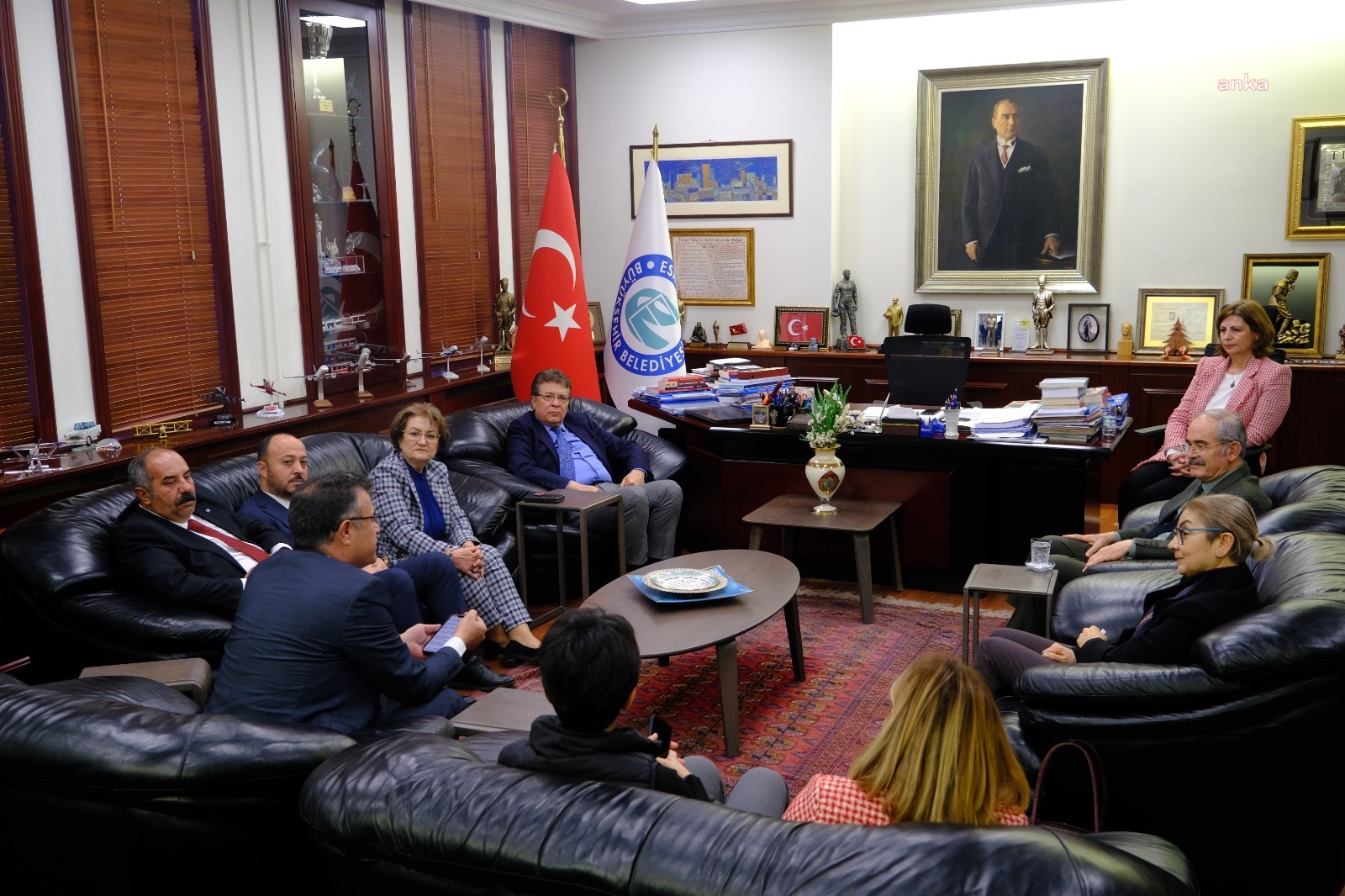 ÇEVRECİ BELEDİYELER BİRLİĞİ’NDEN YILMAZ BÜYÜKERŞEN’E ZİYARET