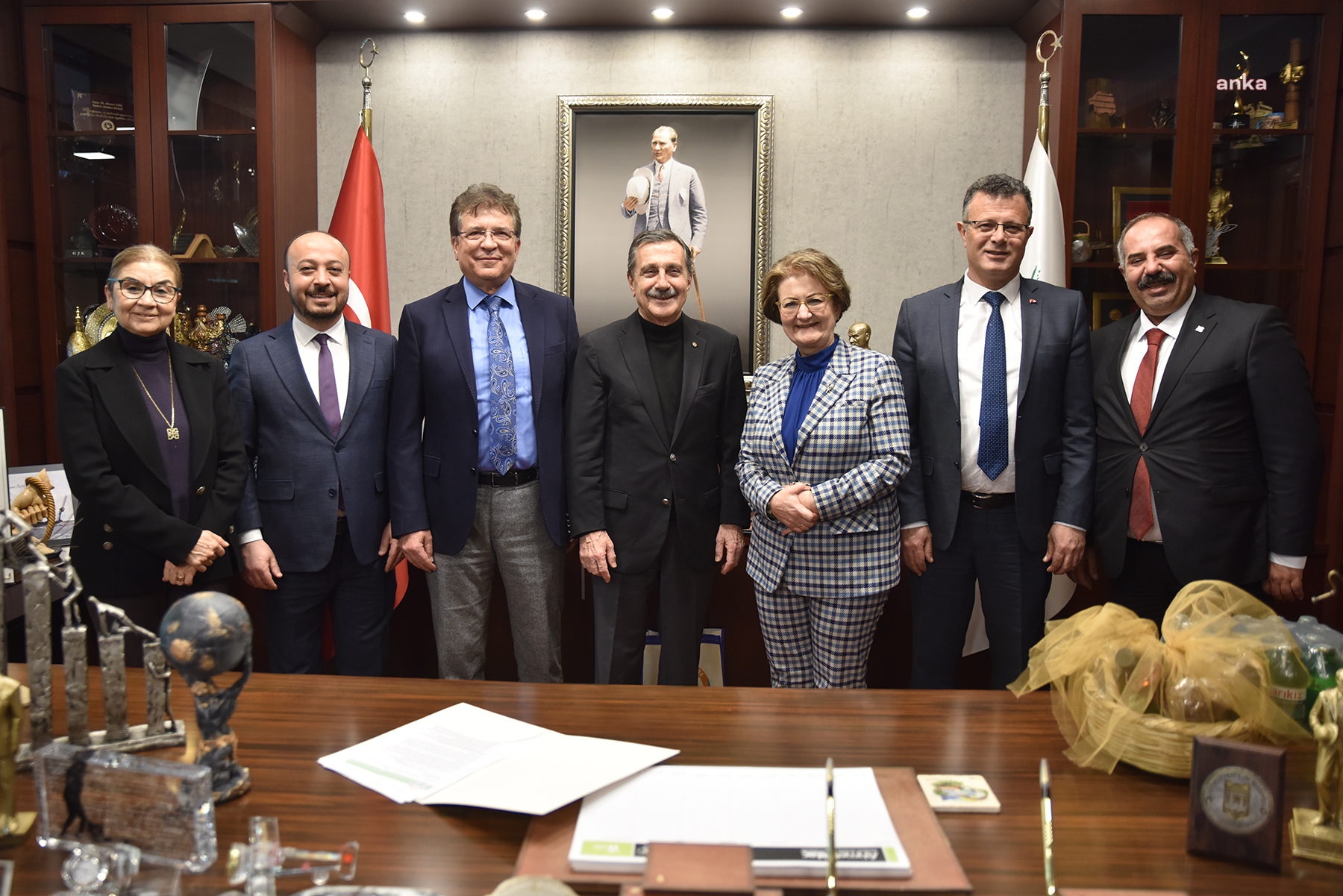 TEPEBAŞI BELEDİYE BAŞKANI ATAÇ, EMARÇEB’İ AĞIRLADI