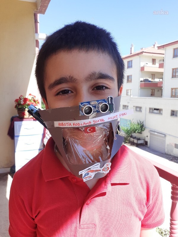 ANKARA ÇOCUK MECLİSİNDEN TASARIM MASKELER
