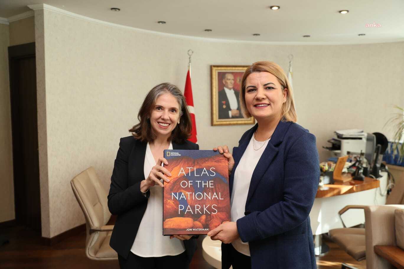 İZMİT BELEDİYE BAŞKANI HÜRRİYET, ABD İSTANBUL BAŞKONSOLOSU EADEH’I AĞIRLADI
