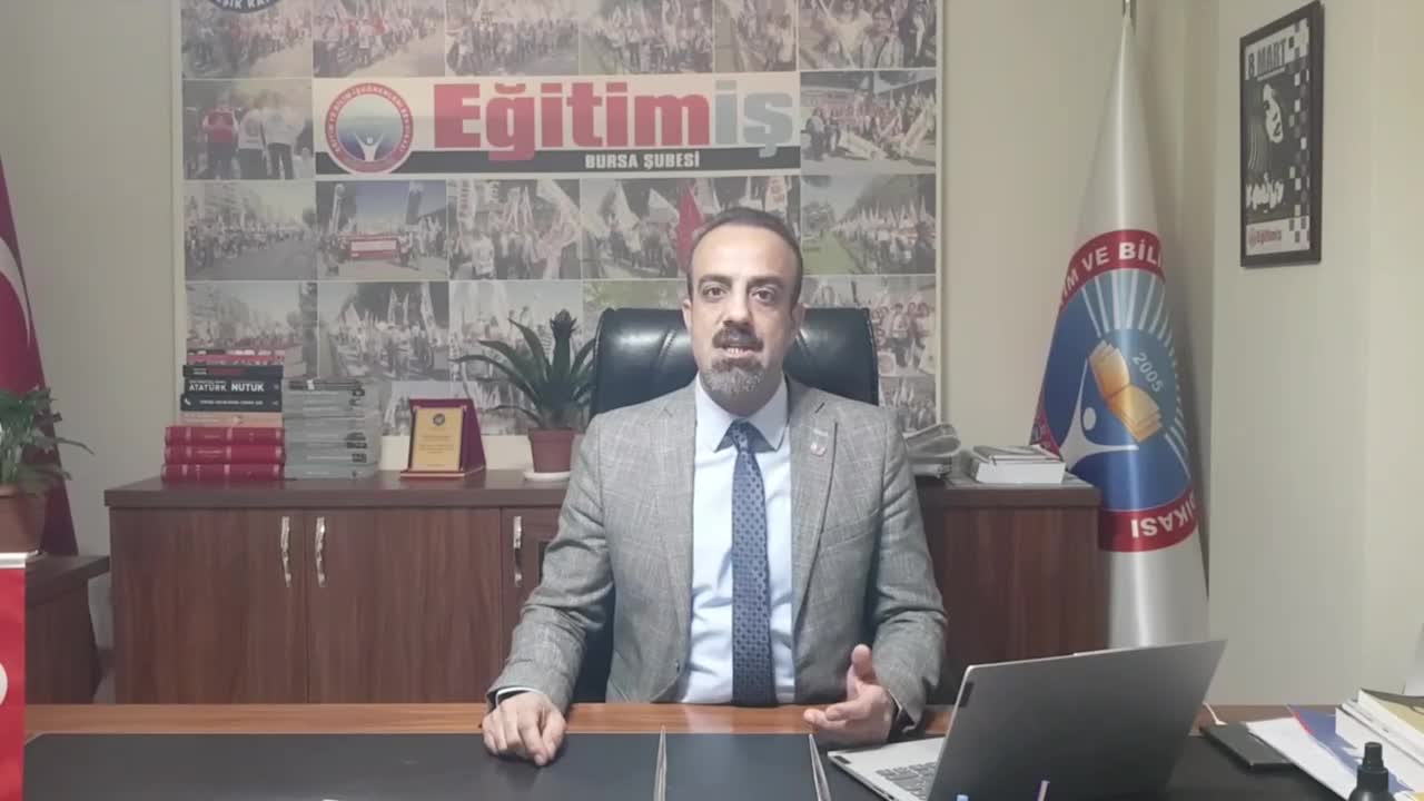 BİRLEŞİK KAMU İŞ BURSA ŞUBE BAŞKANI ÖZKAN RONA: “EMEKÇİLERİ, KATILMAK İSTEMEDİKLERİ BİR SİYASİ MİTİNGE ZORLA GÖTÜRMEK AÇIK BİR FAŞİZMDİR”