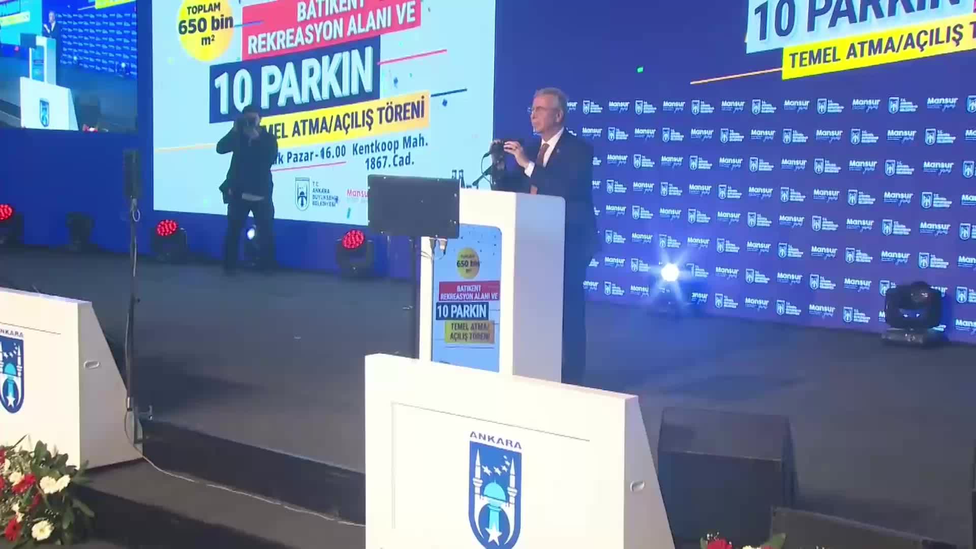 MANSUR YAVAŞ: "BATIKENT REKREASYON ALANI, BİZİM VİZYON PROJELERİMİZDEN BİRİSİ OLACAK"