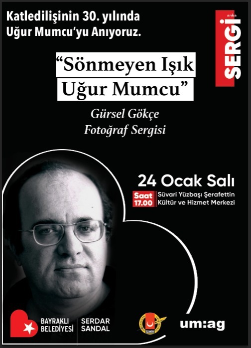 BAYRAKLI BELEDİYESİ UĞUR MUMCU’YU ANACAK