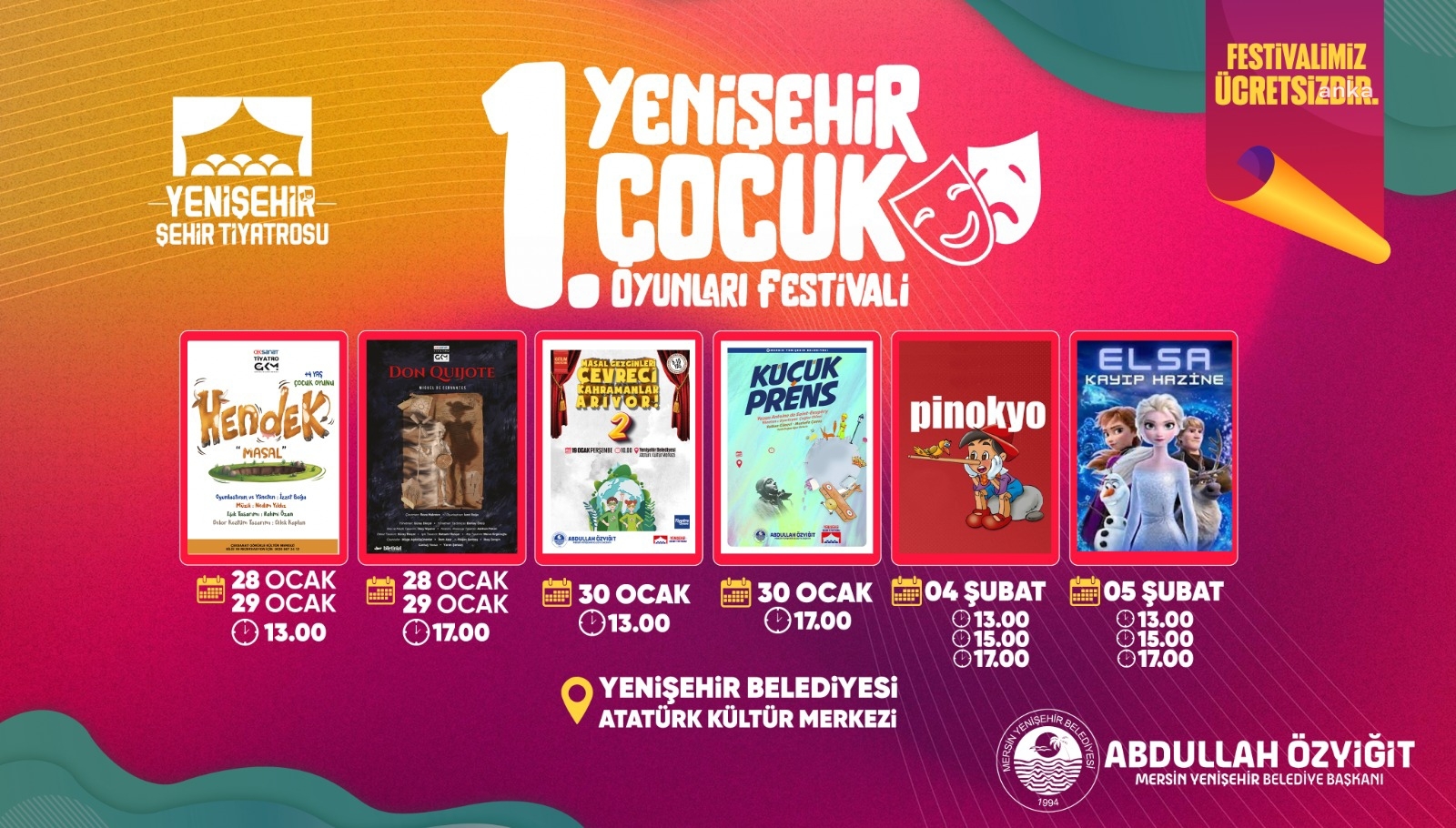 YENİŞEHİR BELEDİYESİ'NDEN ÇOCUKLARA KARNE HEDİYESİ