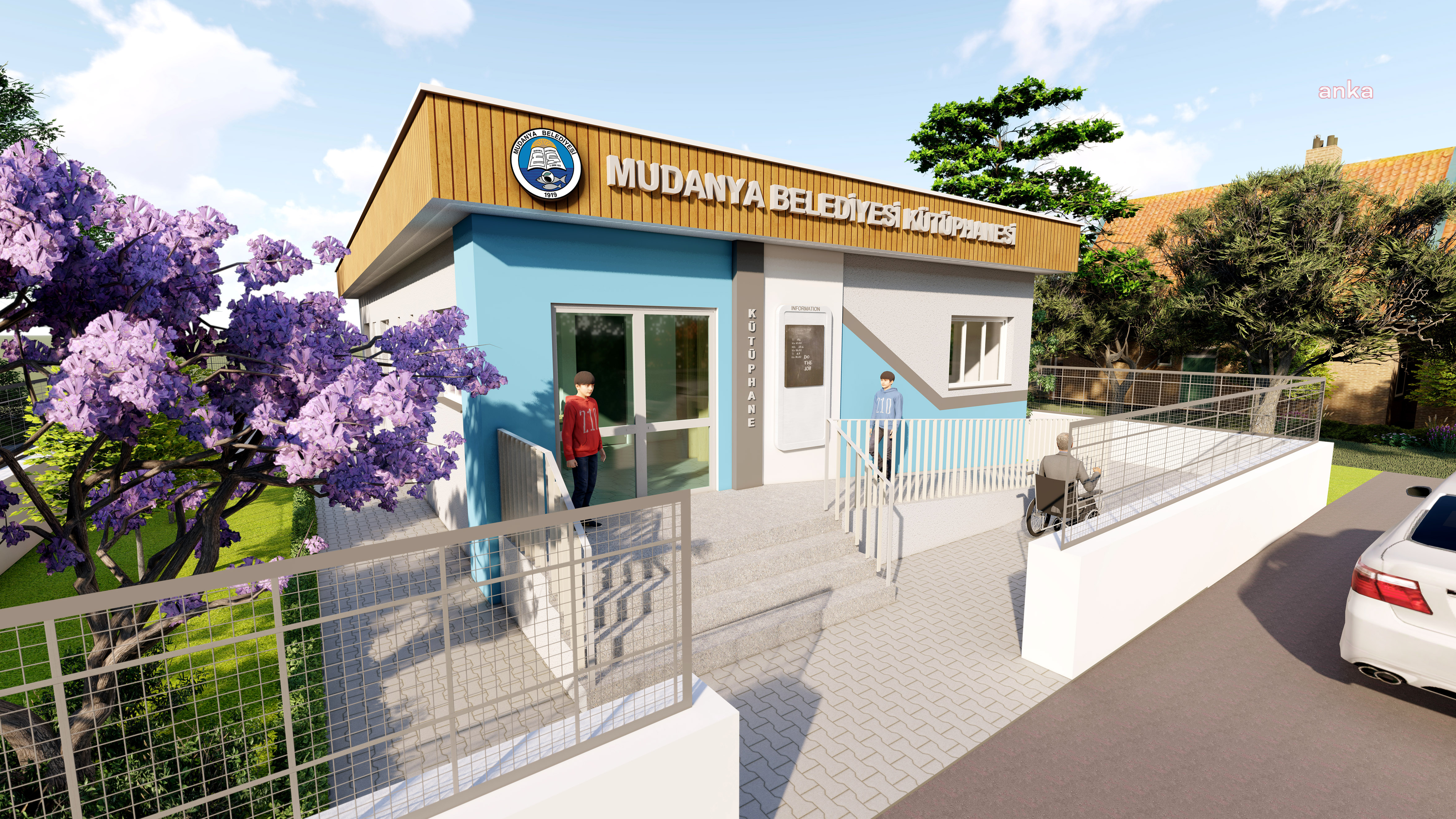 MUDANYA BELEDİYESİ'NDEN SİTELER MAHALLESİ’NE KÜTÜPHANE
