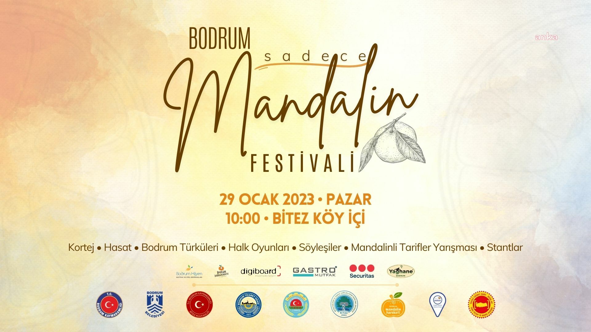 BODRUM’DA 'SADECE MANDALİN FESTİVALİ 2023'