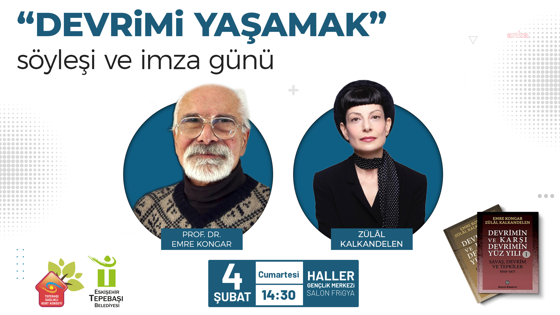 TEPEBAŞI'NDA “DEVRİMİ YAŞAMAK” SÖYLEŞİSİ