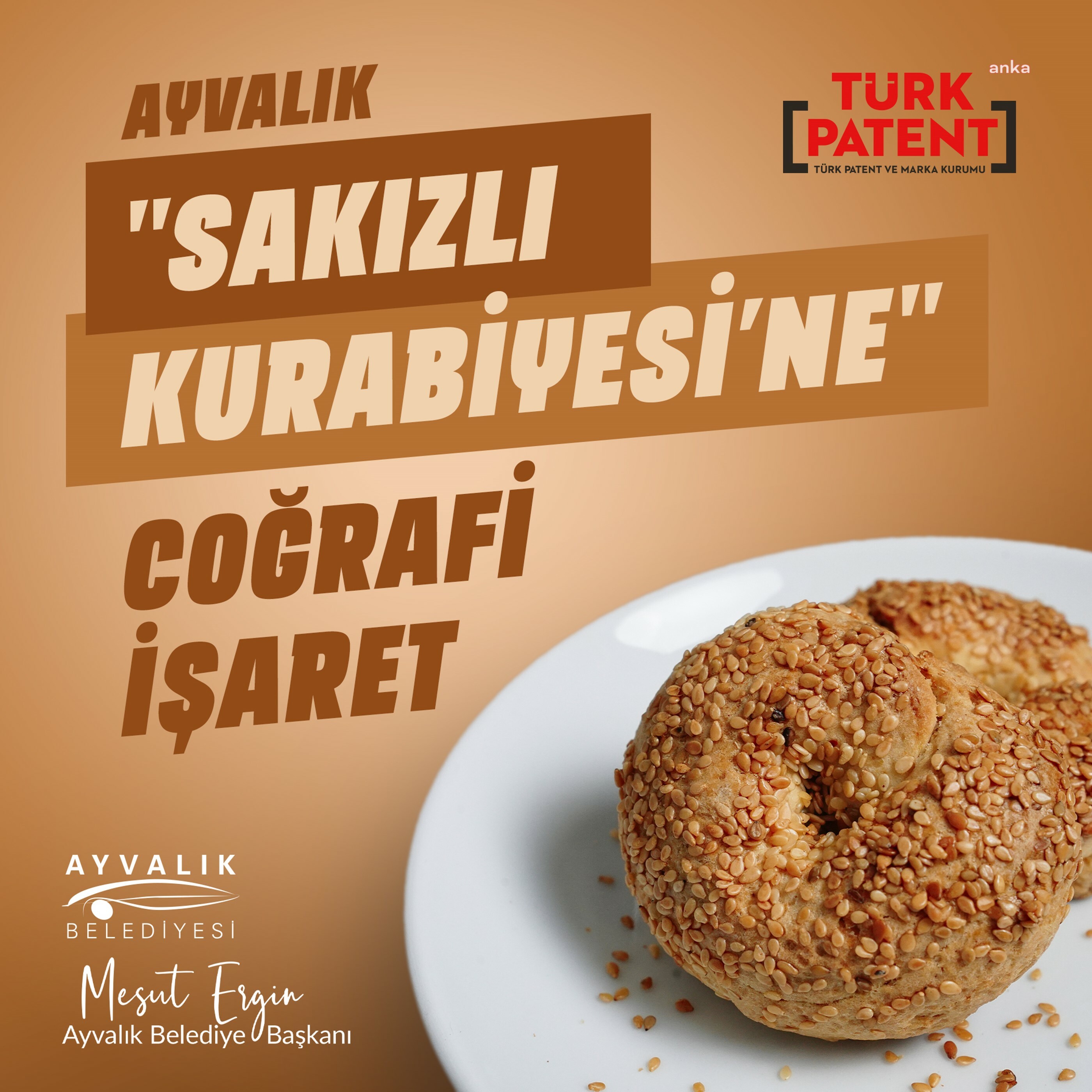 AYVALIK’IN SAKIZLI KURABİYESİNE COĞRAFİ İŞARET