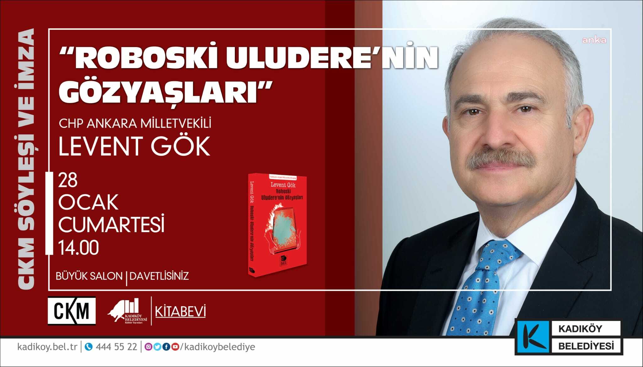 KADIKÖY'DE 'ROBOSKİ ULUDERE’NİN GÖZYAŞLARI' SÖYLEŞİSİ