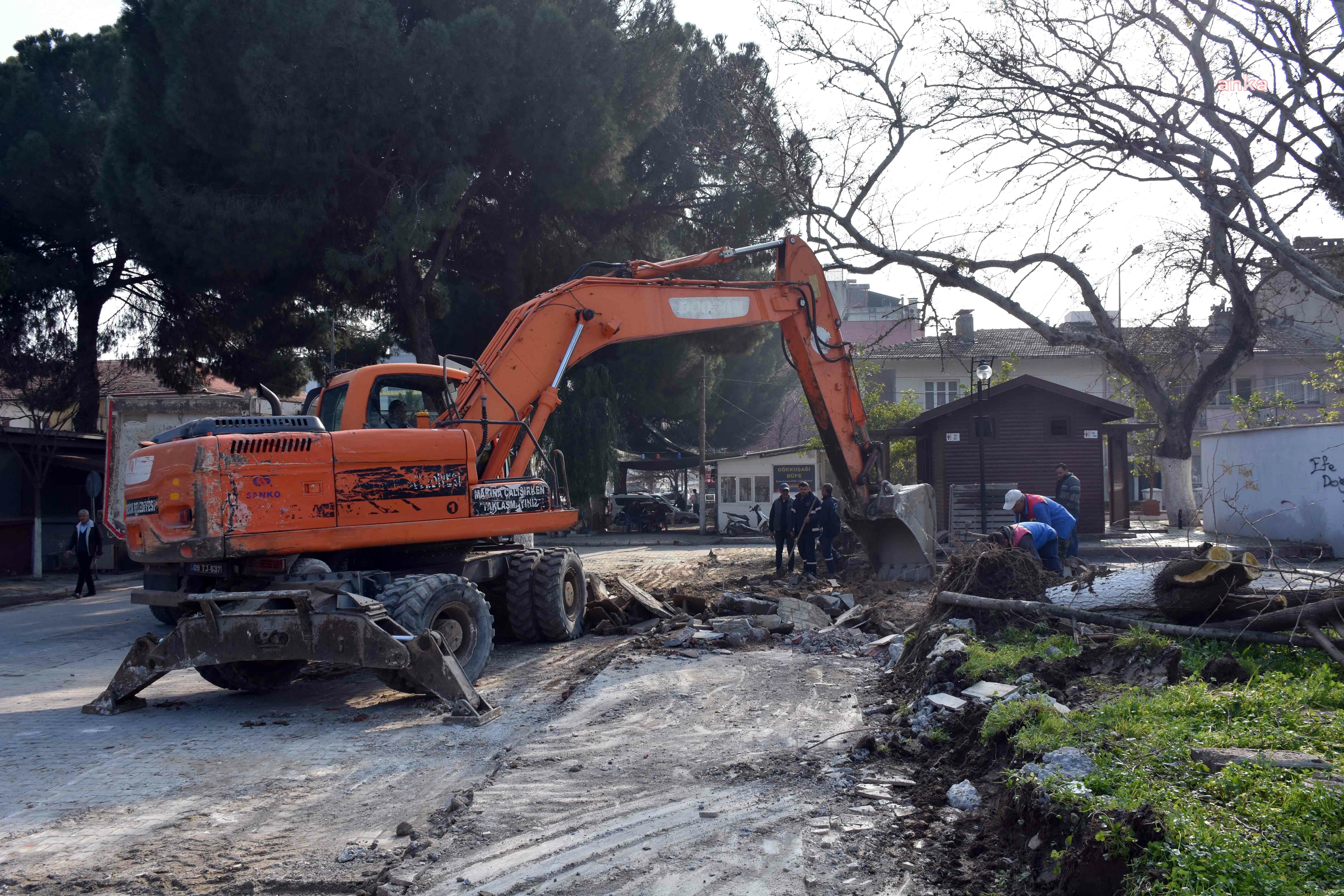 GERMENCİK'TE ŞEHİT CAFER SOKAĞI’NIN ÇEHRESİ DEĞİŞİYOR
