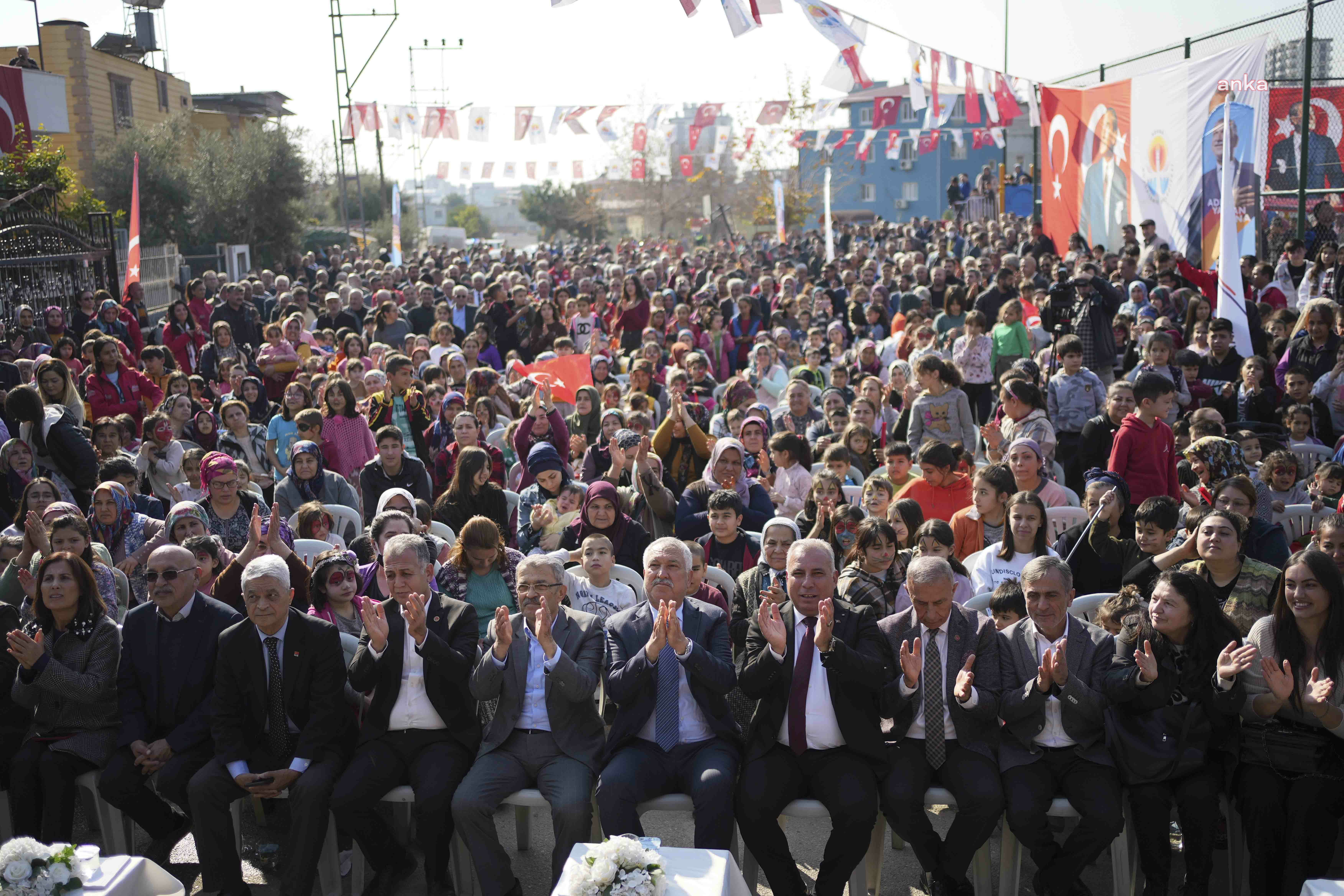 ADANA BÜYÜKŞEHİR, SARIÇAM’DA YILDIRIM BEYAZIT PARKI’NI HİZMETE AÇTI
