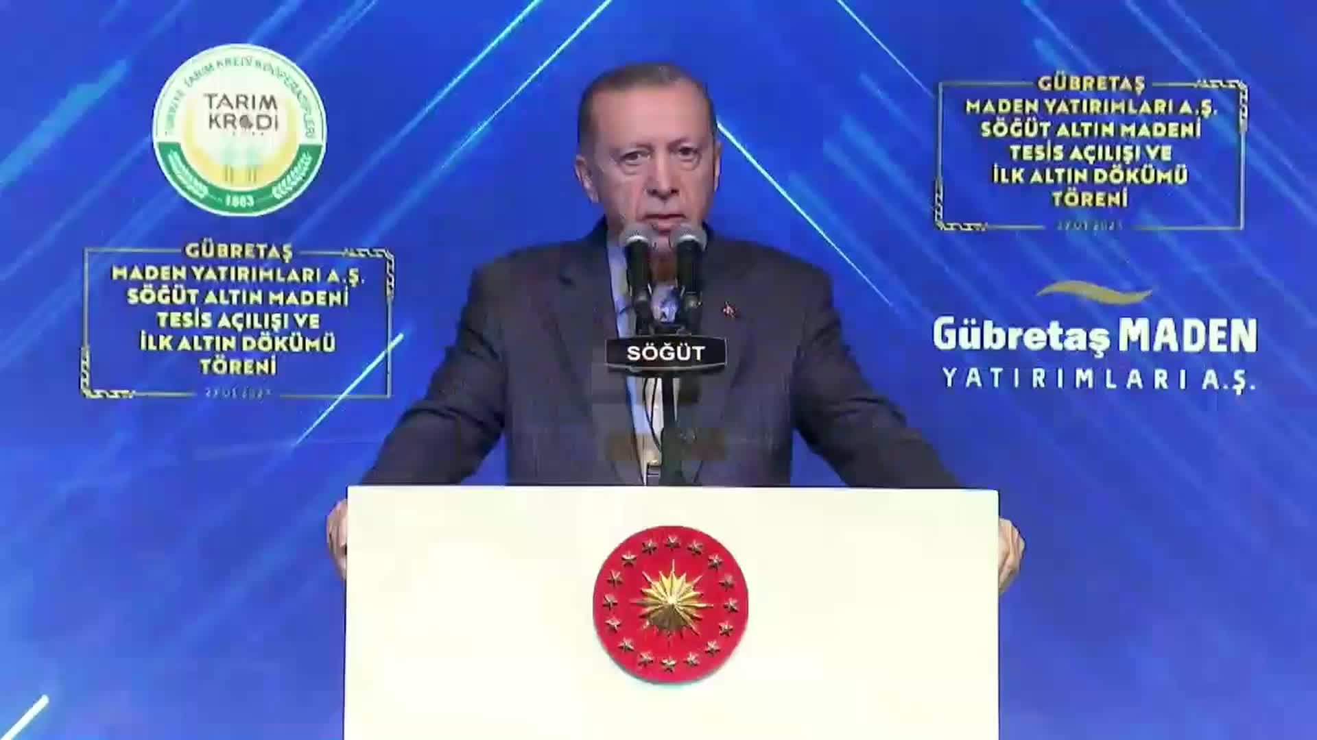 ERDOĞAN: TÜM DÜNYADA KABUL GÖREN MADEN ÇIKARMA YÖNTEMLERİNE SES ETMEYENLERİN, ÜLKEMİZ SÖZ KONUSU OLUNCA ORTALIĞI NASIL AYAĞA KALDIRDIĞINI HEPİMİZ HATIRLIYORUZ