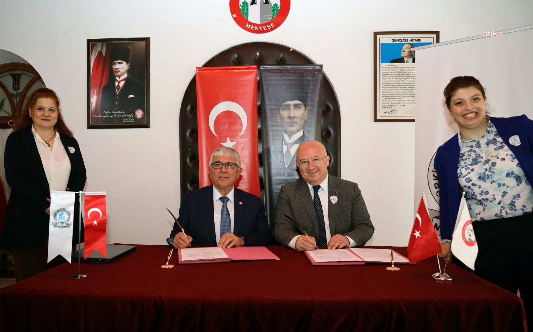 MENTEŞE BELEDİYESİ İLE TÜRKİYE SAKATLAR DERNEĞİ ARASINDA İMZALANAN PROTOKOL İLE DERNEĞE SOSYAL ALAN TAHSİS EDİLDİ