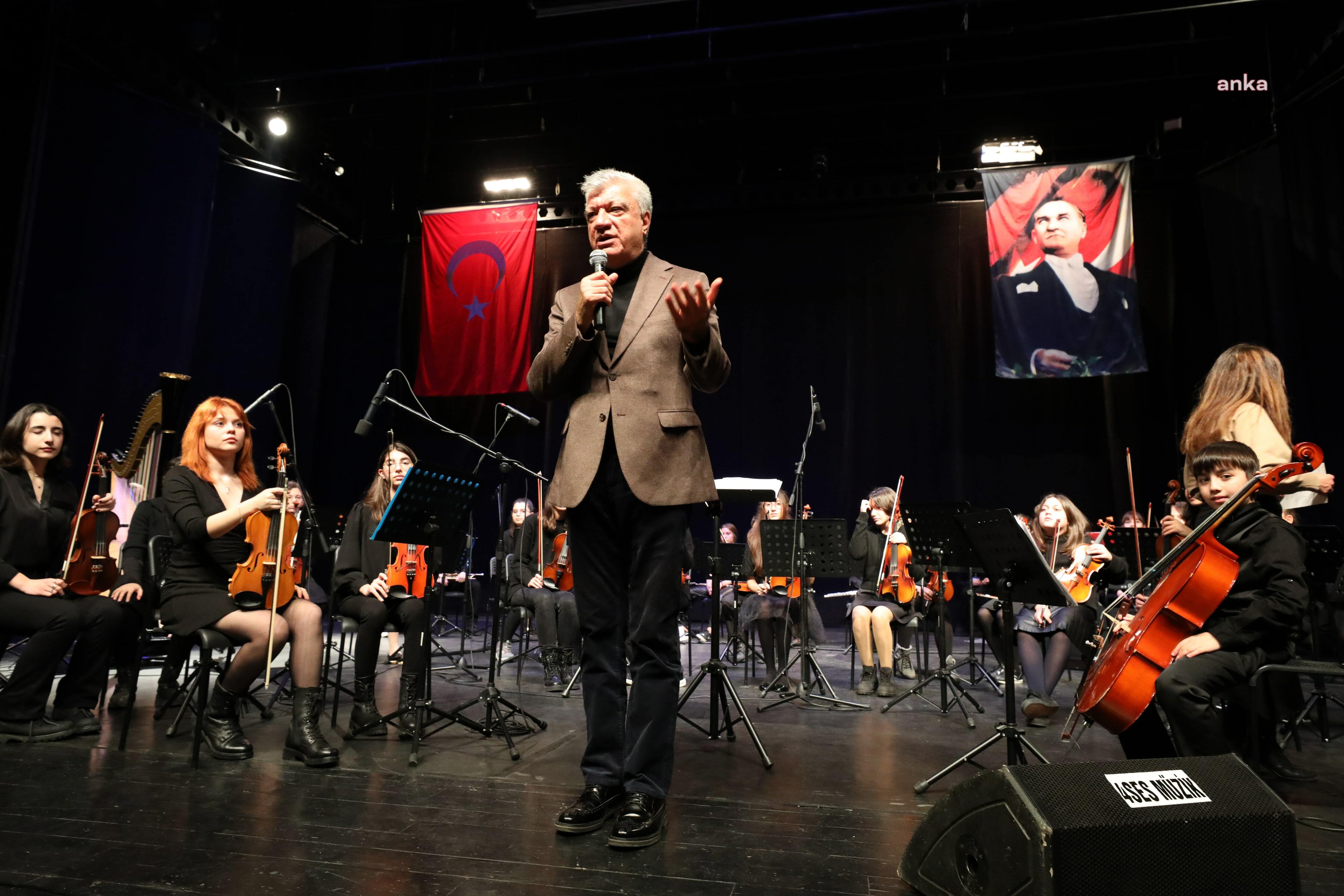 NARLIDERE BELEDİYESİ ÇOCUK SENFONİ ORKESTRASI, AYDIN’DA SAHNE ALDI