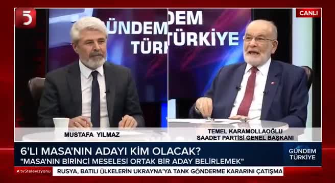 KARAMOLLAOĞLU, ALTILI MASA’NIN CUMHURBAŞKANI ADAYINA İLİŞKİN KONUŞTU: "ŞUBAT AYI İÇİNDE BU KONU MUTLAKA NETLEŞECEK"
