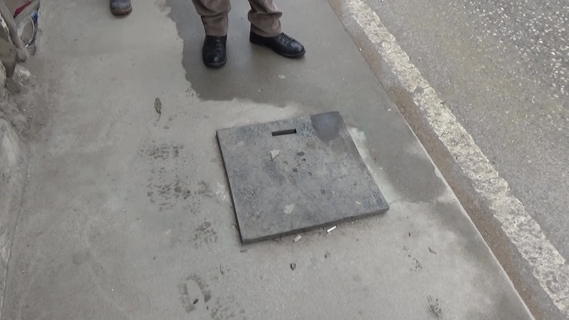 EDİRNE’DE BAZI MAHALLELERDE RÖGAR KAPAKLARI ÇALINDI