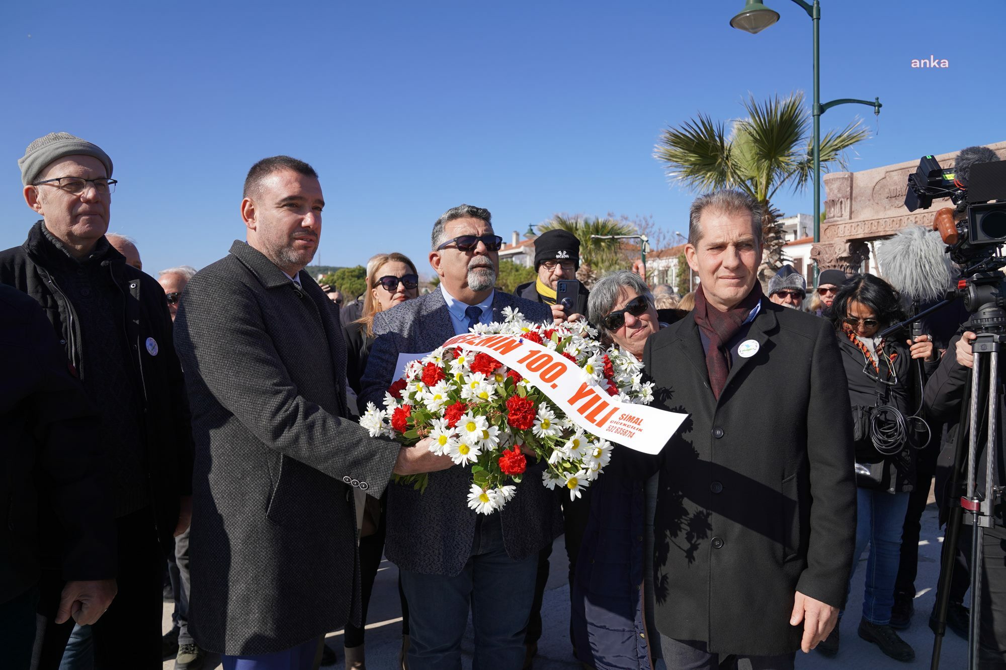 AYVALIK BELEDİYESİ’NDEN MÜBADELENİN 100. YILINDA CUNDA ADASI’NDA TÖREN