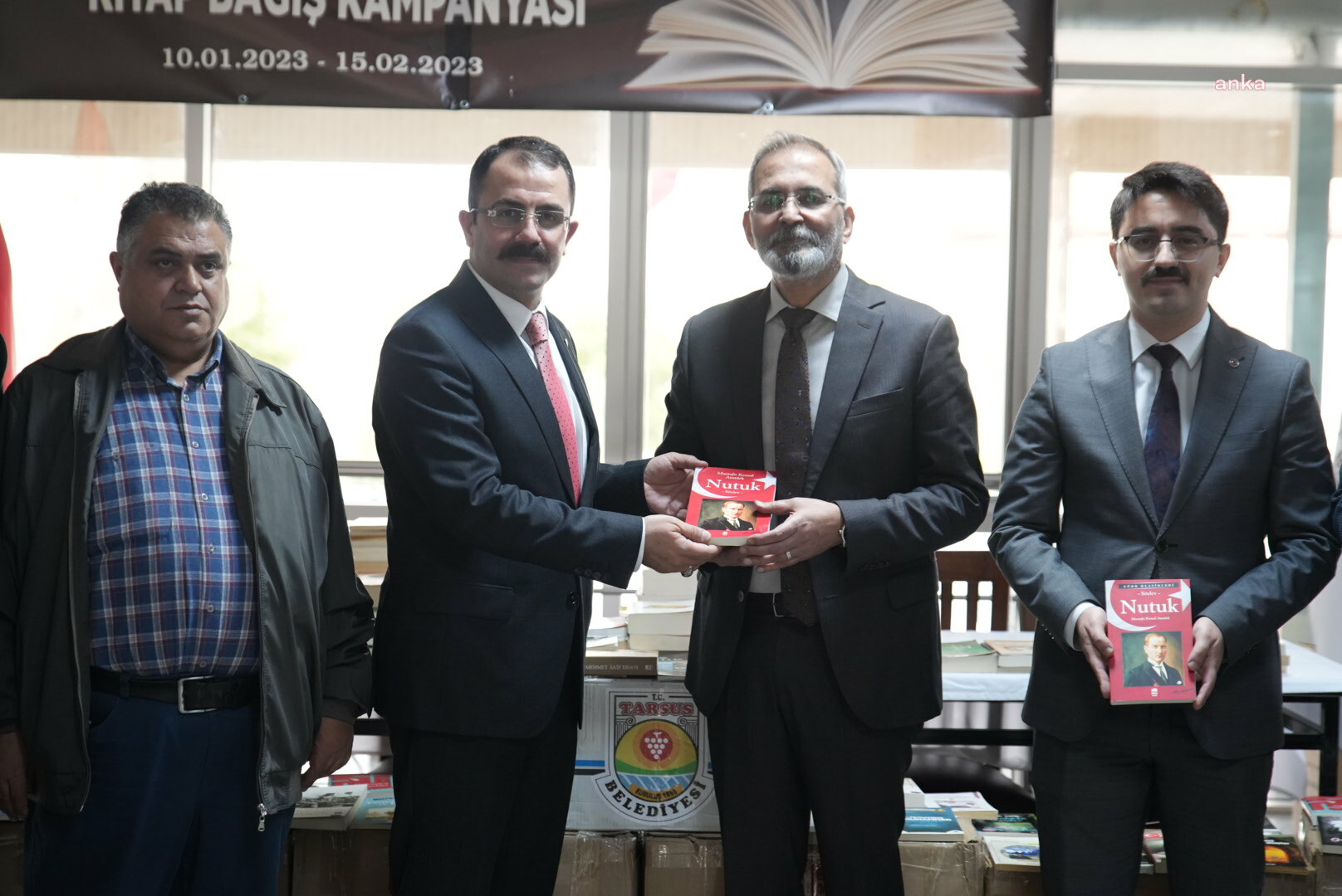 TARSUS BELEDİYESİ, CEZAEVİ KÜTÜPHANELERİNE 2 BİN 500 ADET KİTAP BAĞIŞLADI