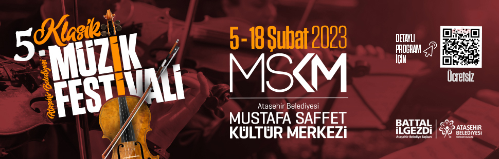 ATAŞEHİR BELEDİYESİ 5. KLASİK MÜZİK FESTİVALİ BAŞLIYOR